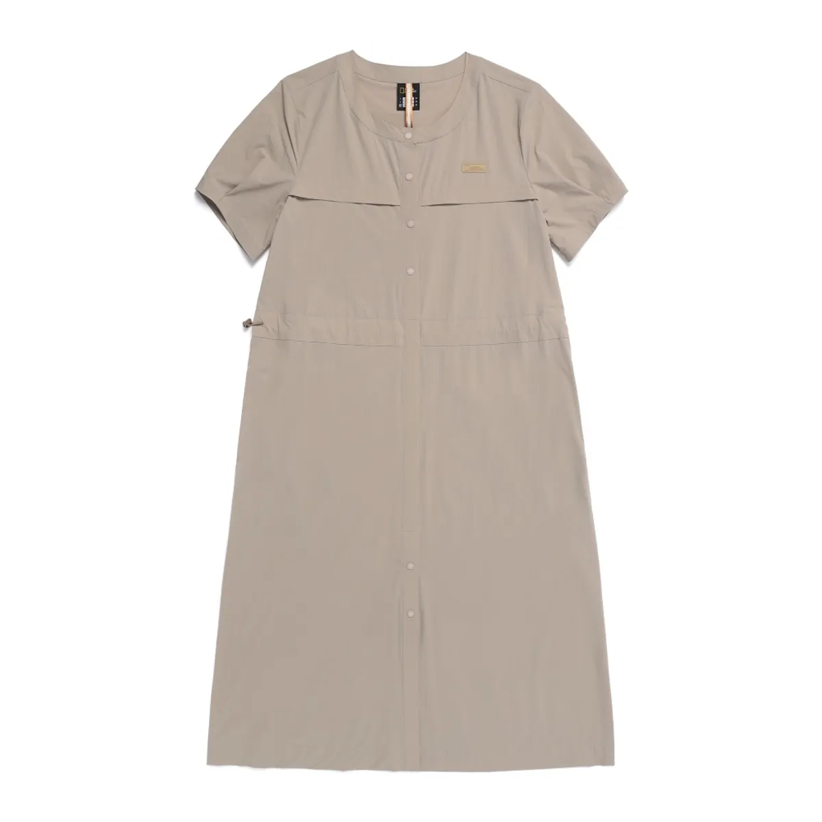 National Geographic Women Air Seersucker H-Line Short Sleeve Dress