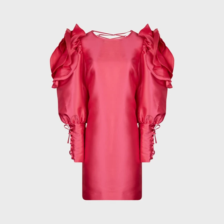 1AF0323-258 [ANNE FONTAINE] Monaco Dress Fushia #H23F046706 (EU)