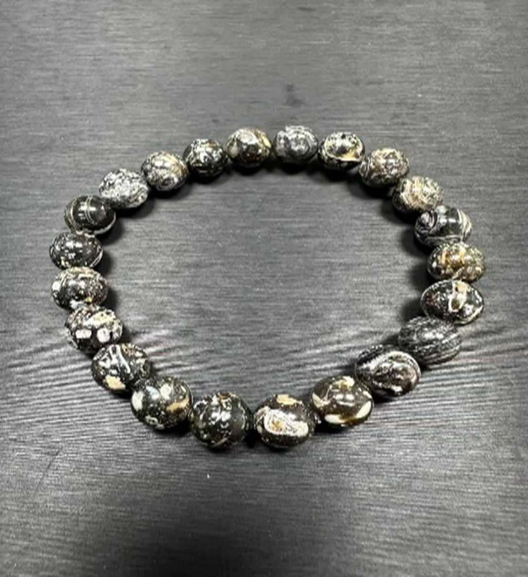 XB015 G15 頂級琺瑯質黑靈骨舍利 8mm