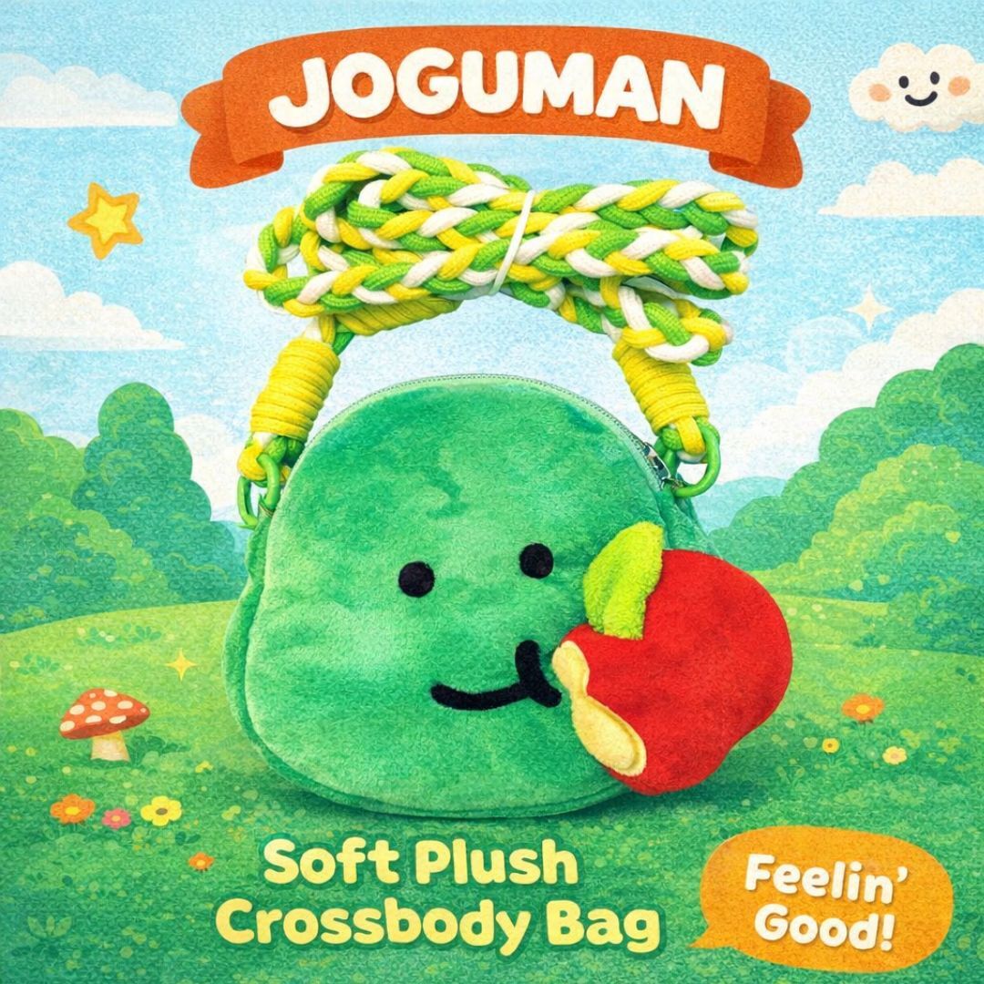 JOGUMAN 療癒系恐龍|毛絨斜揹袋