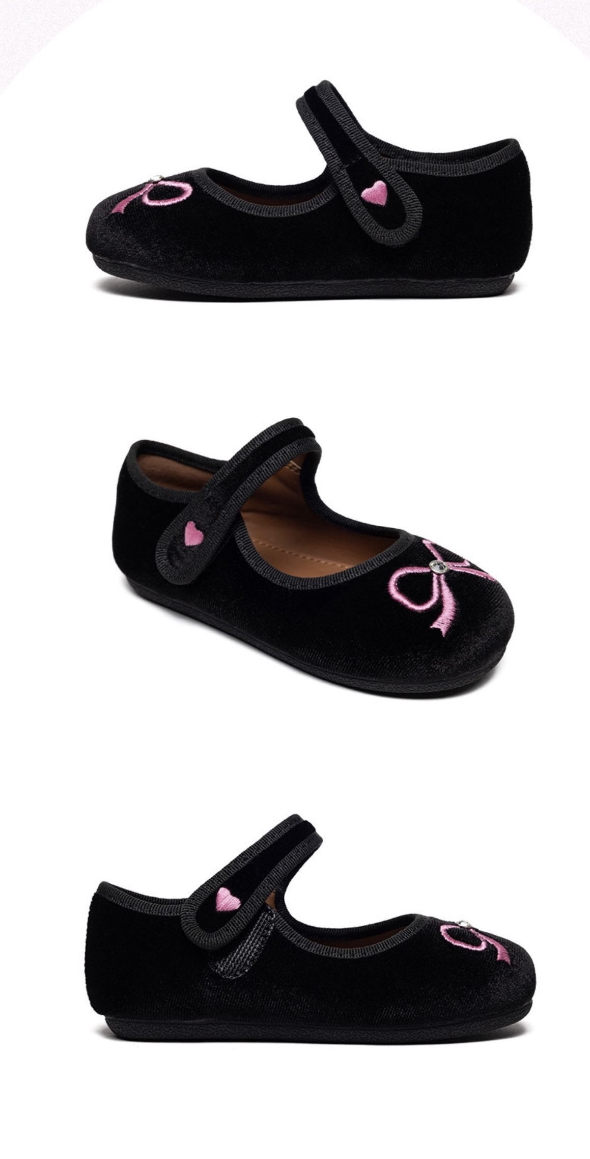 La Stella Ribbon Mary Jane Flat Shoes