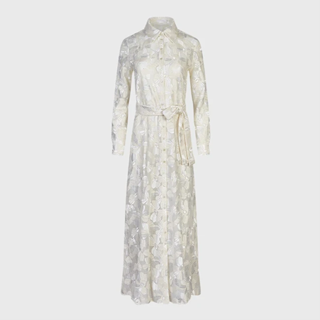1AF0323-277 [ANNE FONTAINE] Adelie Dress White #P24F343119 (EU)