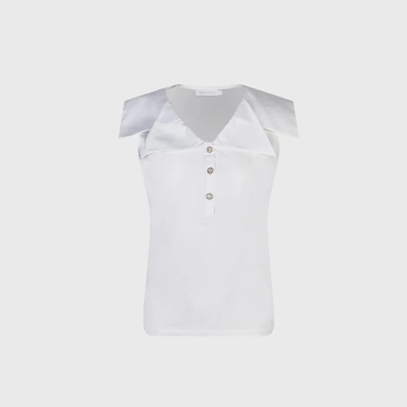 1AF0323-281 [ANNE FONTAINE] Alizee Top White #P24F05201 (EU)