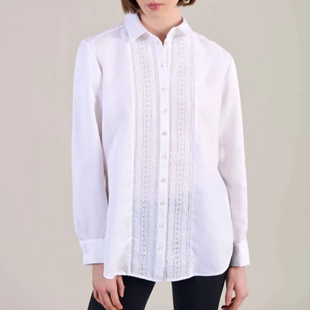 1AF0323-286 [ANNE FONTAINE] Salome Shirt White #P25F01901 (EU)