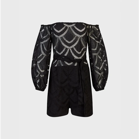 1AF0323-297 [ANNE FONTAINE] Maiana Jumpsuit Black #P22F06203 (EU)