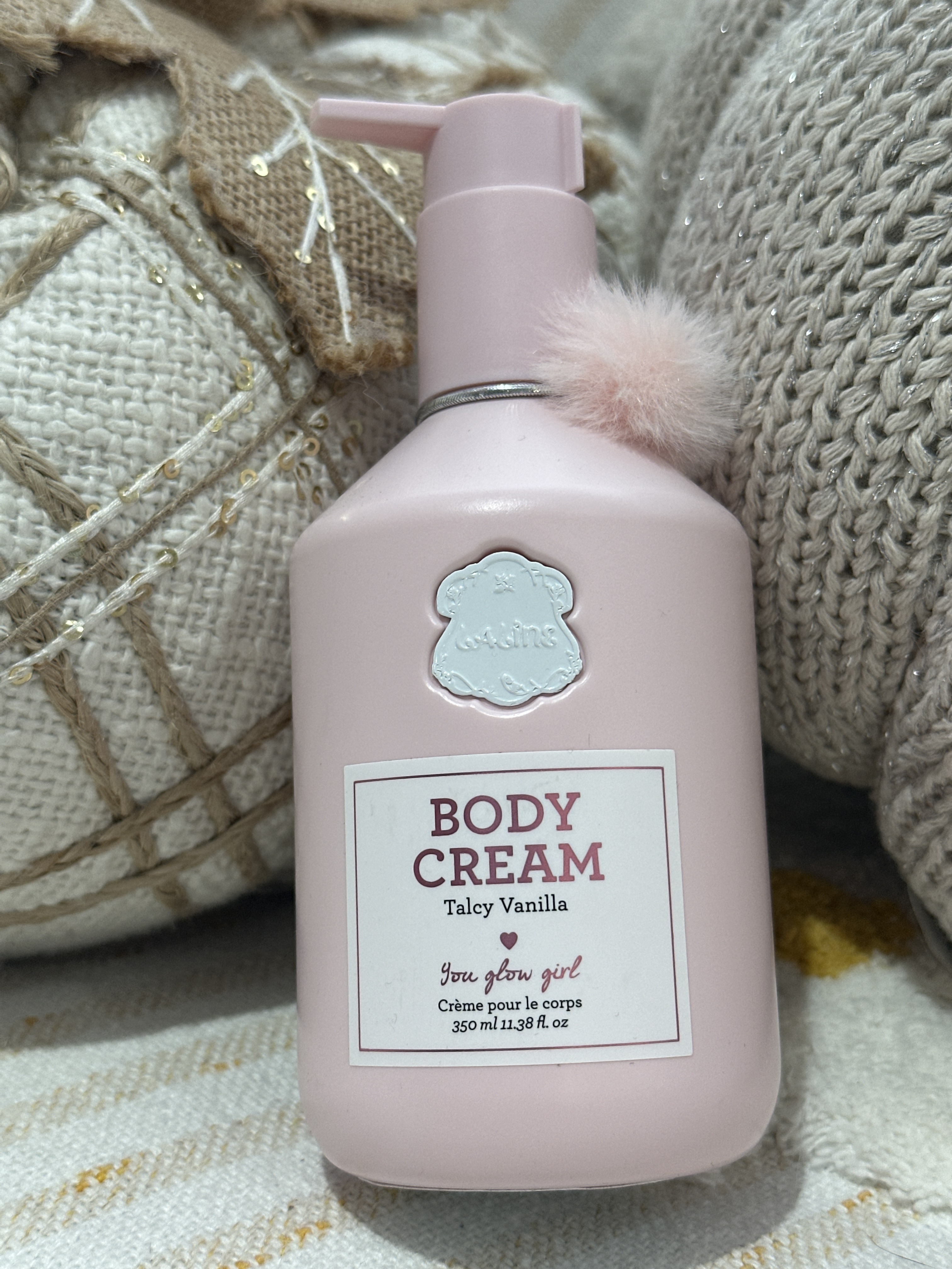 RR11 Laline Girls 爽身粉味身體乳霜 350ml  Girls Body Cream 350ml