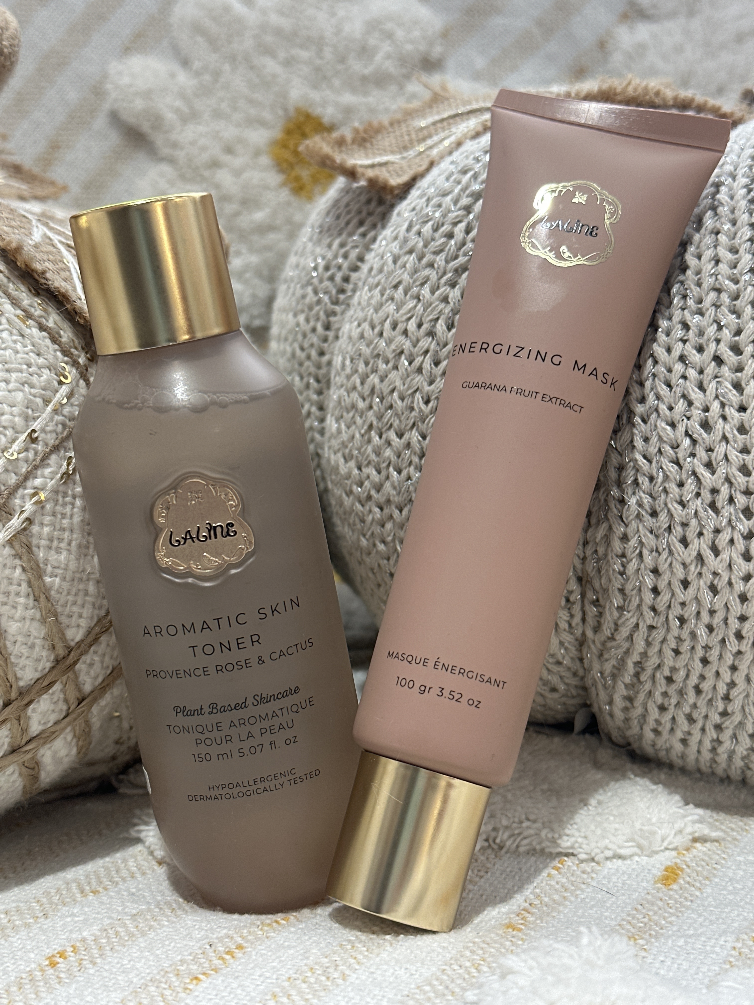 RR18 Laline 芳香爽膚水 150ml Aromatic Skin Toner 150ml + Laline 亮膚補水面膜 100ml Energizing Mask 100ml