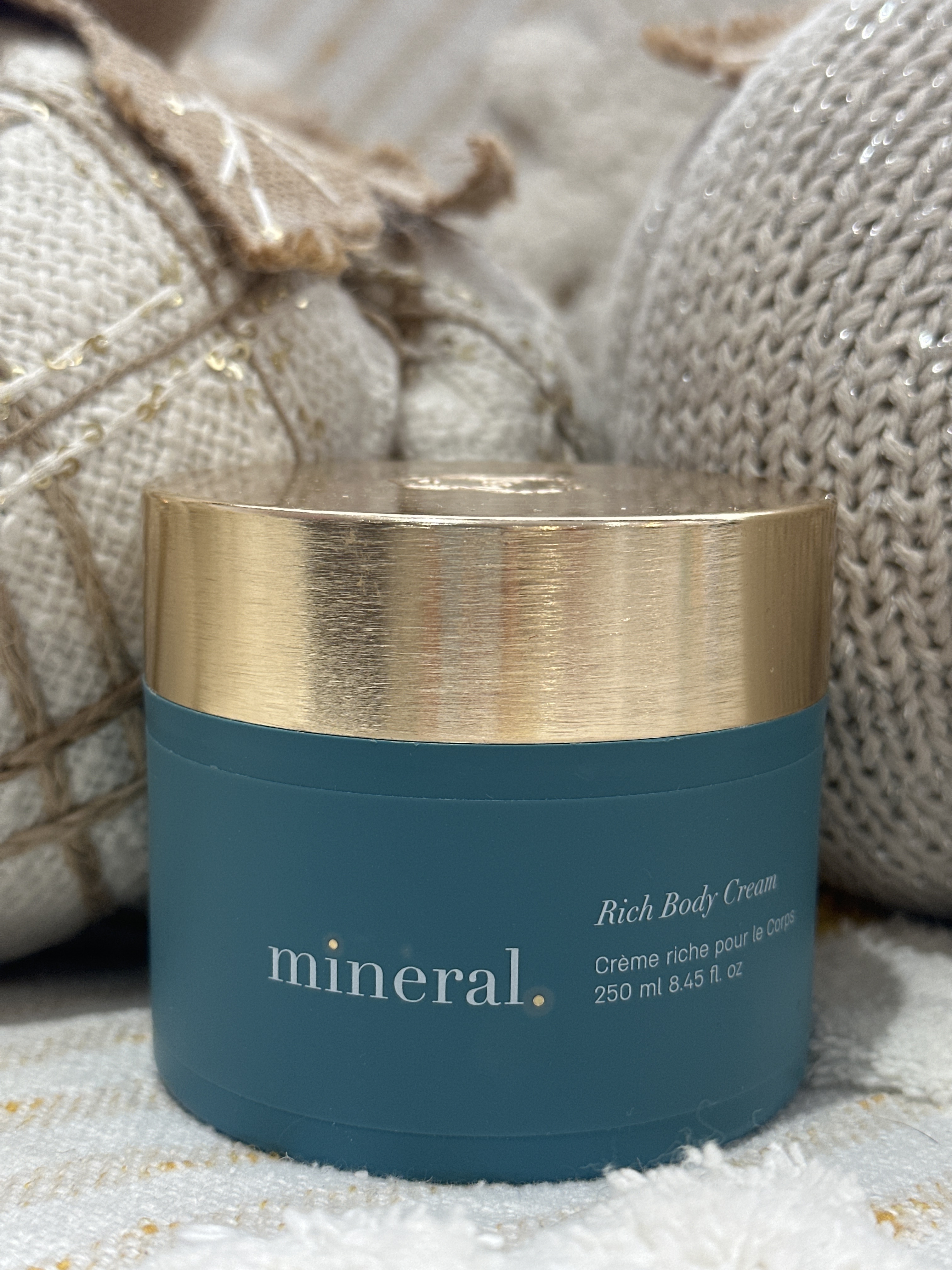 RR19 Laline 死海礦物黃金海藻  潤膚霜 250ml  Mineral Rich Body Cream 250m