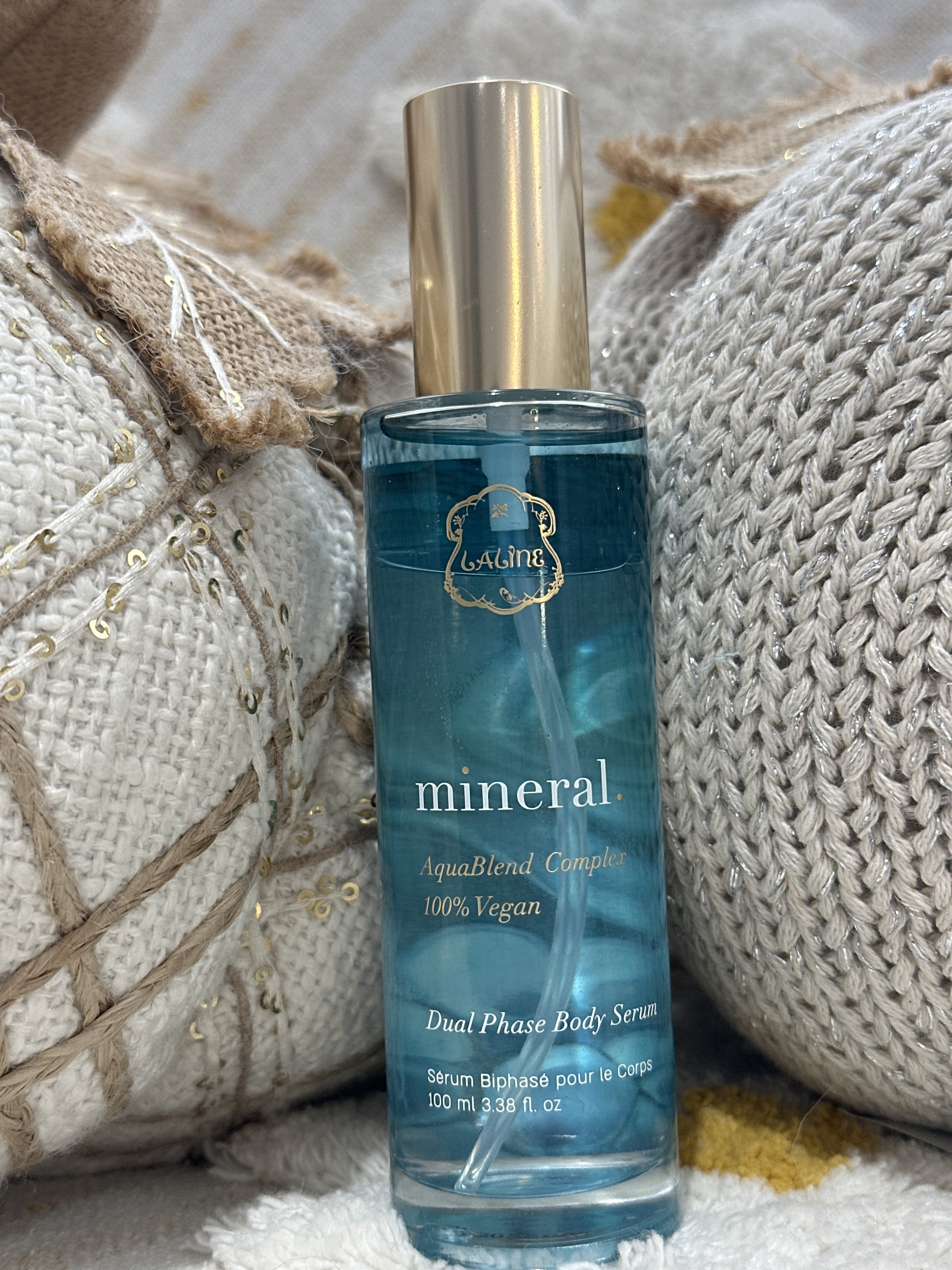 RR26 Laline 死海礦物黃金海藻 雙效身體精華 100ml  Mineral Dual Phase Body Serum 100ml