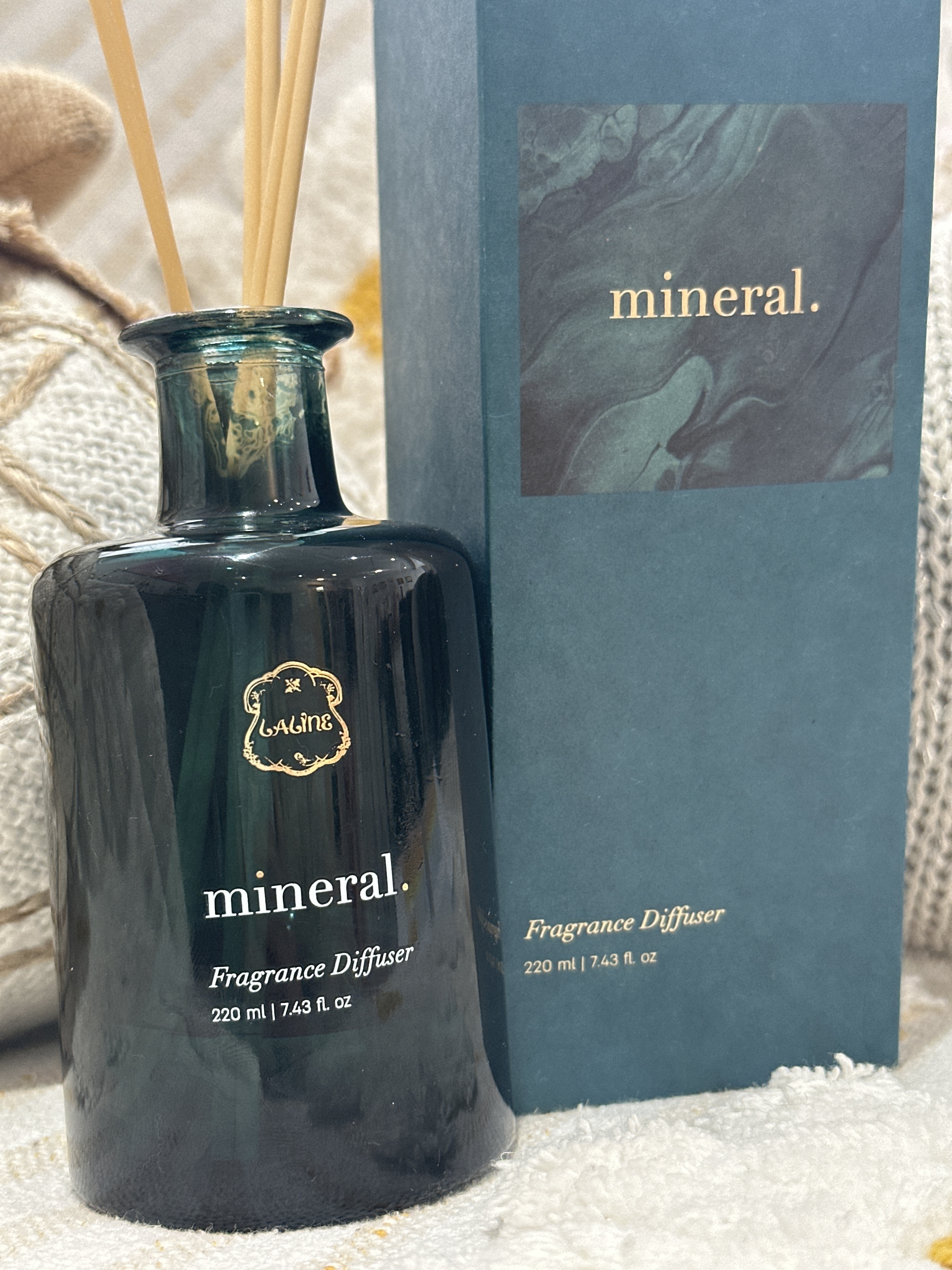 RR30 Laline 死海礦物黃金海藻 擴香瓶 220ml  Mineral Diffuser 220ml