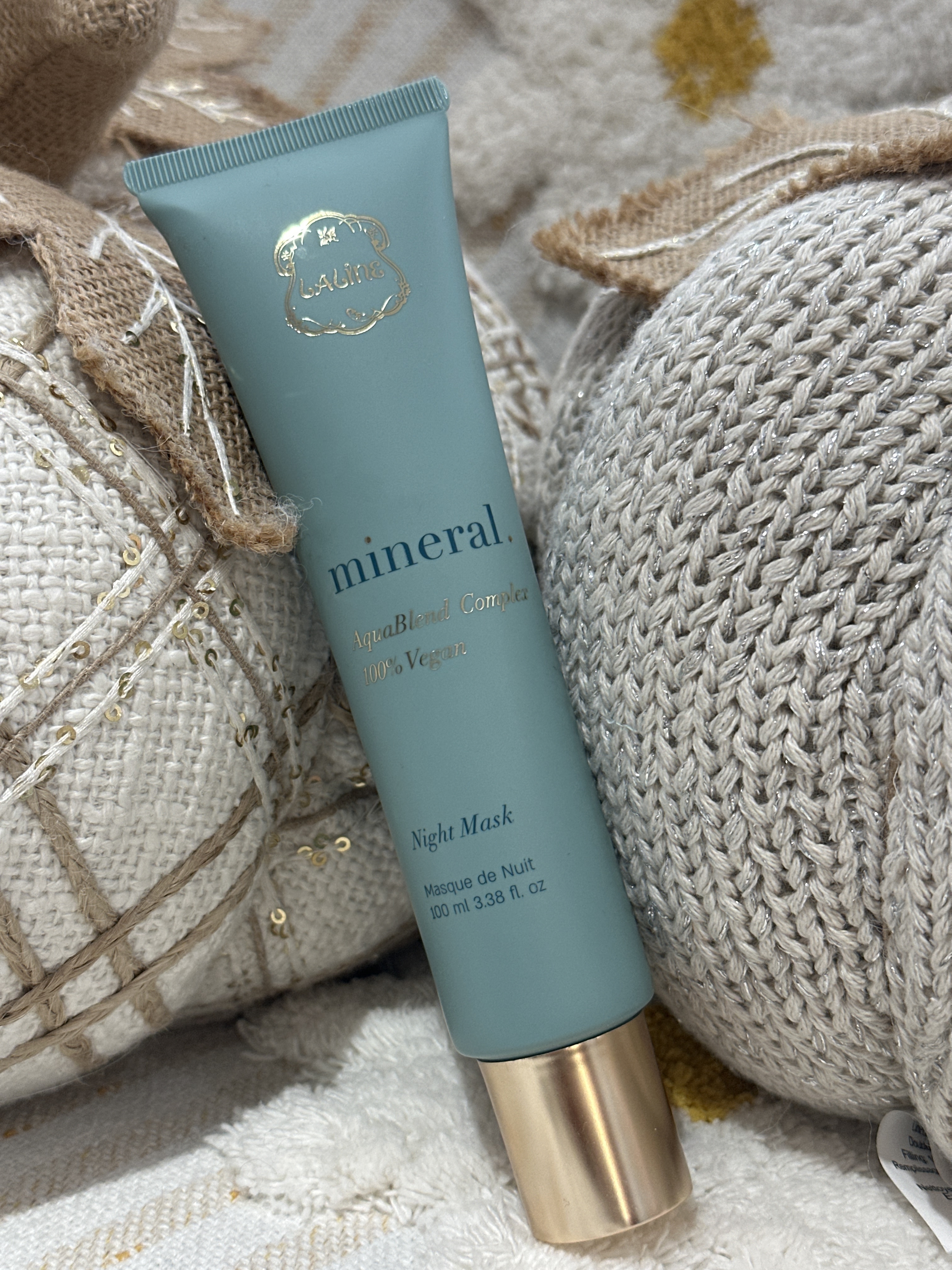 RR23  Laline 死海礦物黃金海藻 晚安面膜 100ml  Mineral Night Mask 100ml