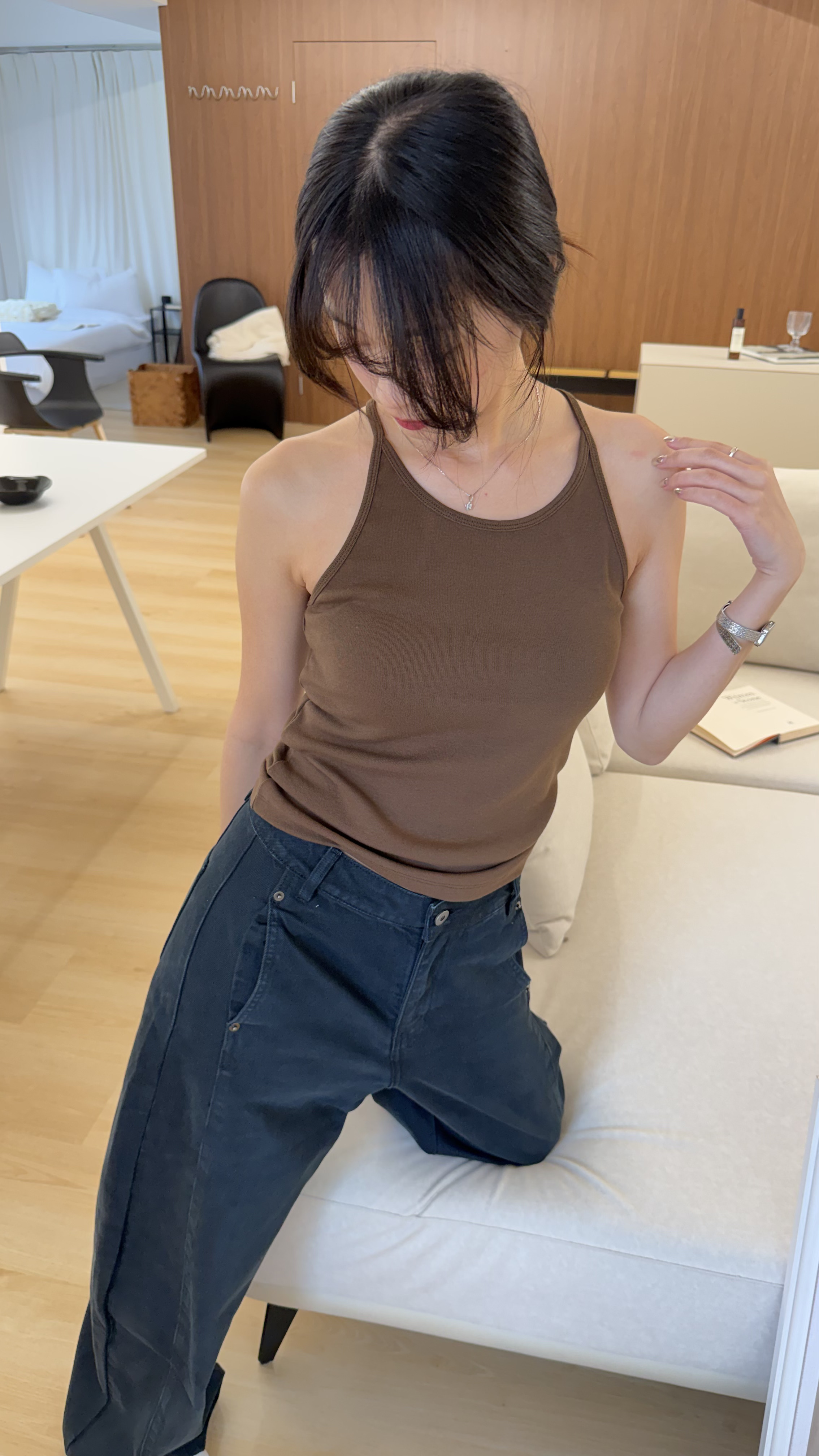 C02削肩直角背心