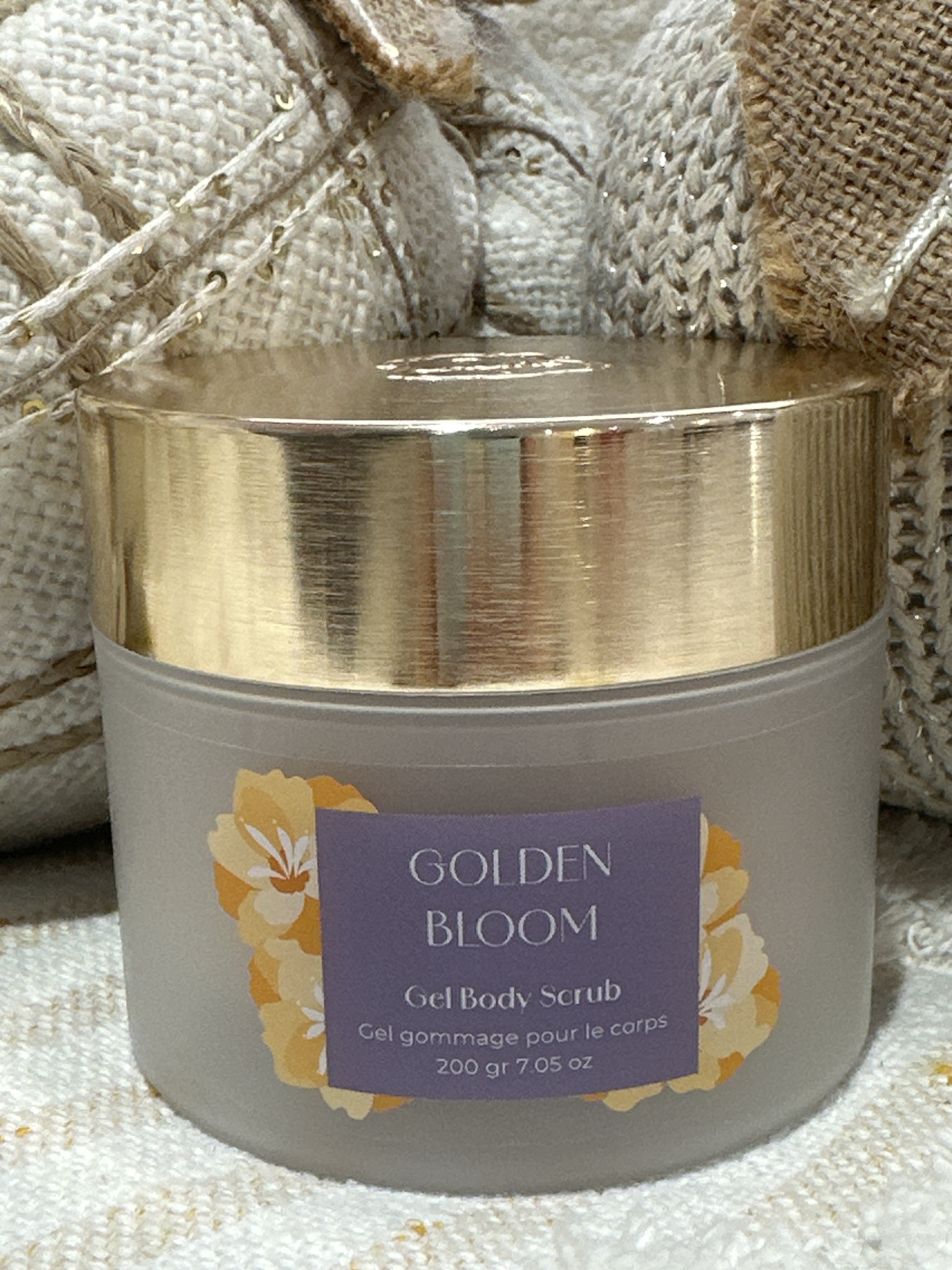 RR80 Laline 金色花海身體磨砂膏 200g  Golden Bloom Gel Body Scrub  200g