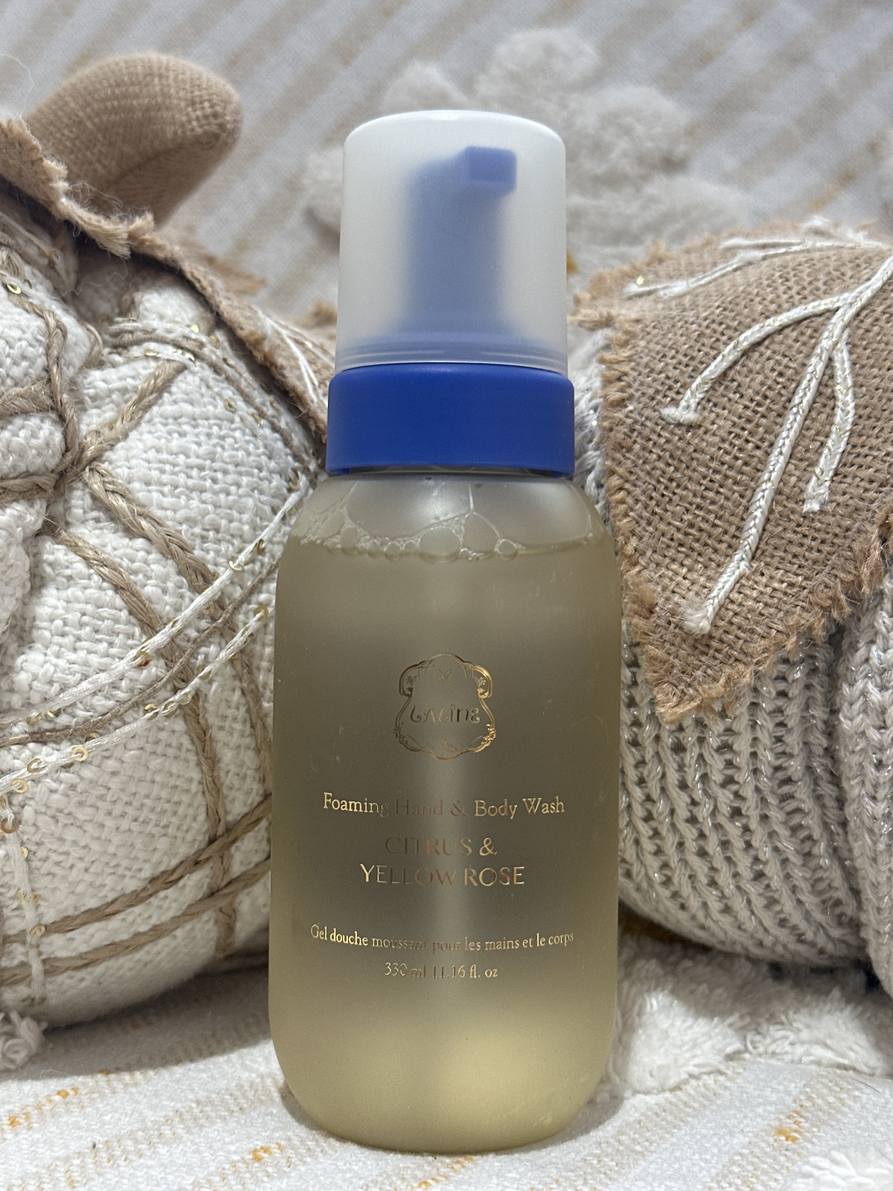 RR86 Laline 柑橘玫瑰 泡沫洗手沐浴露 330ml  Citrus&Rose Foaming Wash 330ml