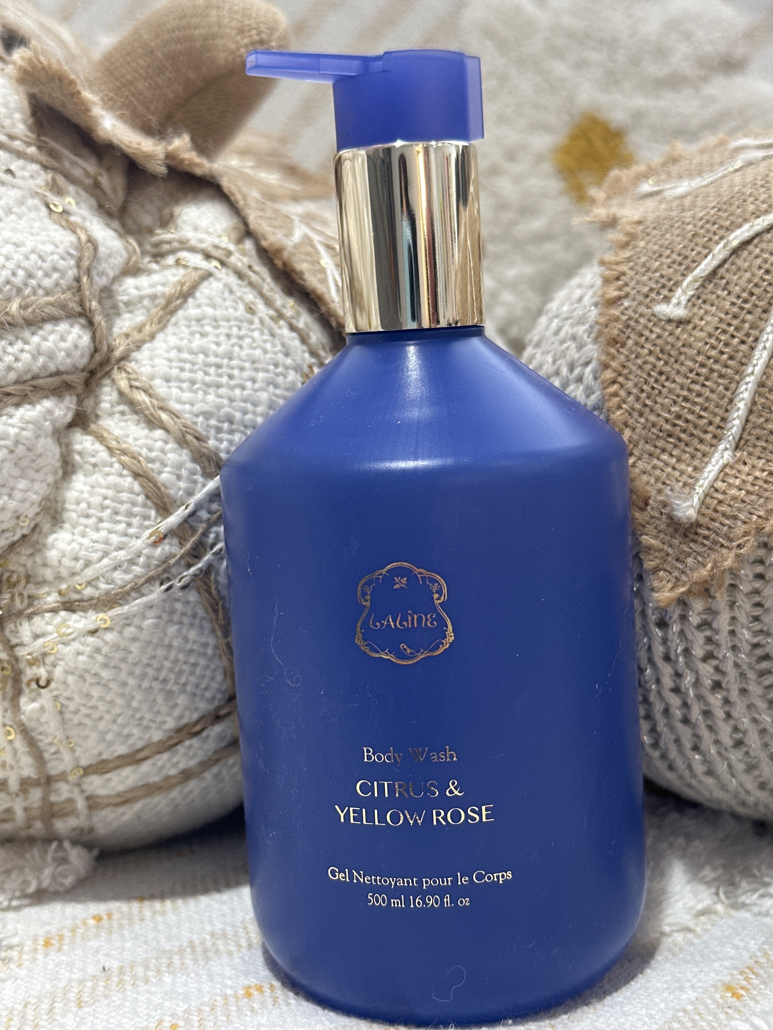 RR89 Laline 柑橘玫瑰 滋潤沐浴露 500ml  Citrus&Rose Body Wash 500m