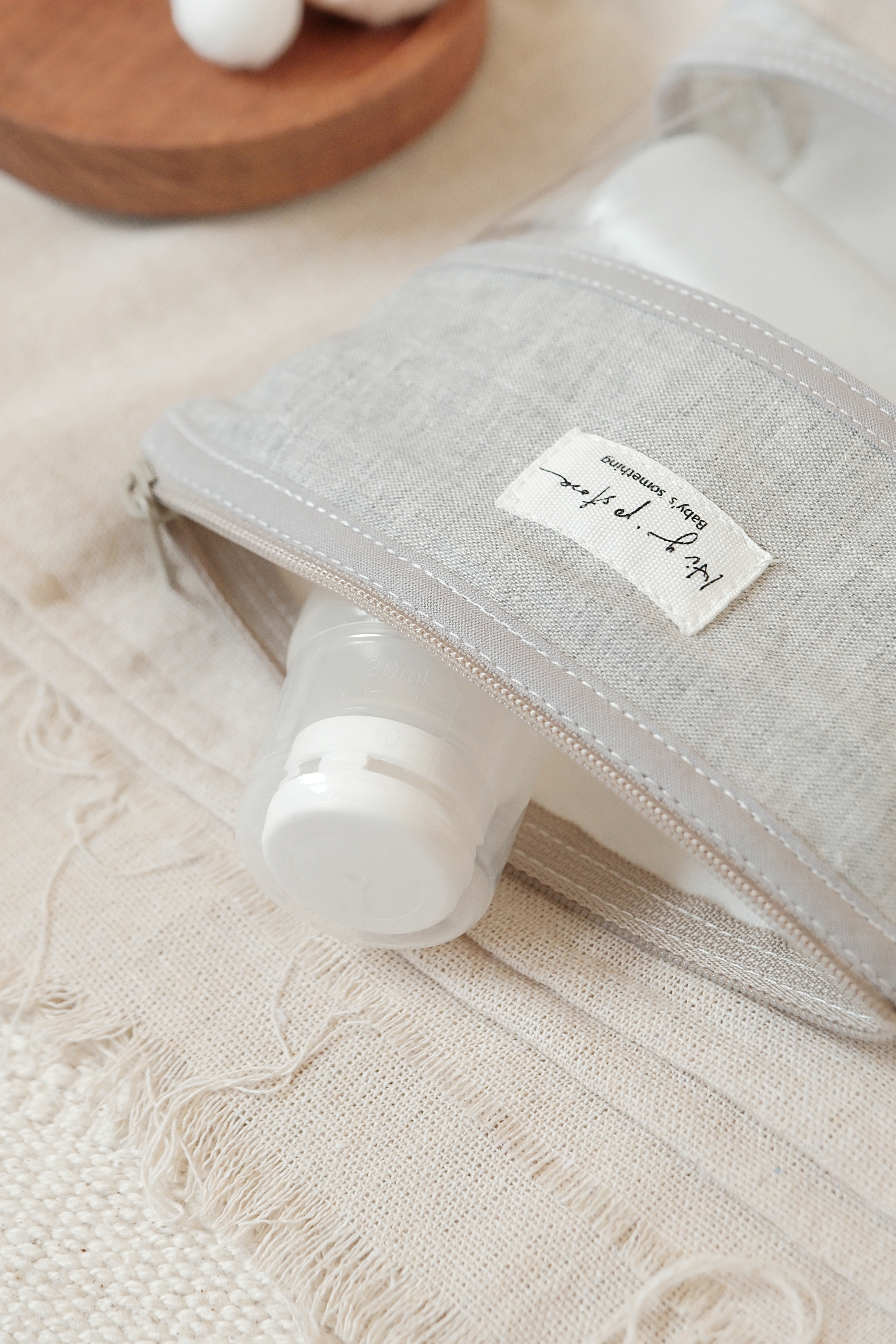 Hi Y.P store-透視照護收納包-亞麻灰