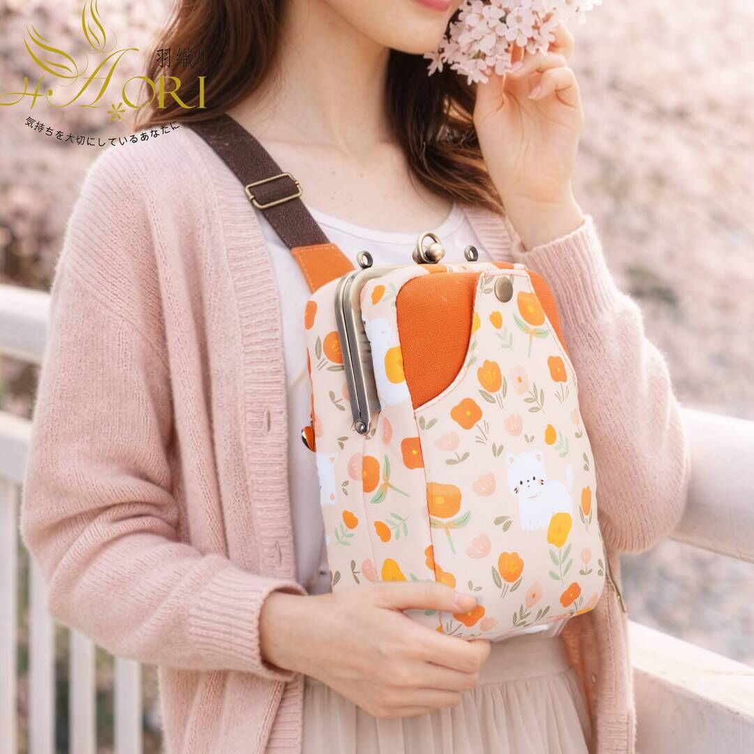 口金單肩斜背包【成品包】