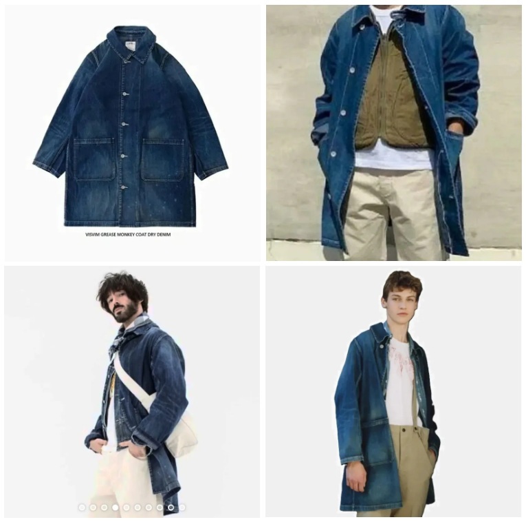 LAST SALE: VISVIM GREASE MONKEY COAT DRY DENIM - SIZE 2 IN STOCK NOW (現貨發售中)