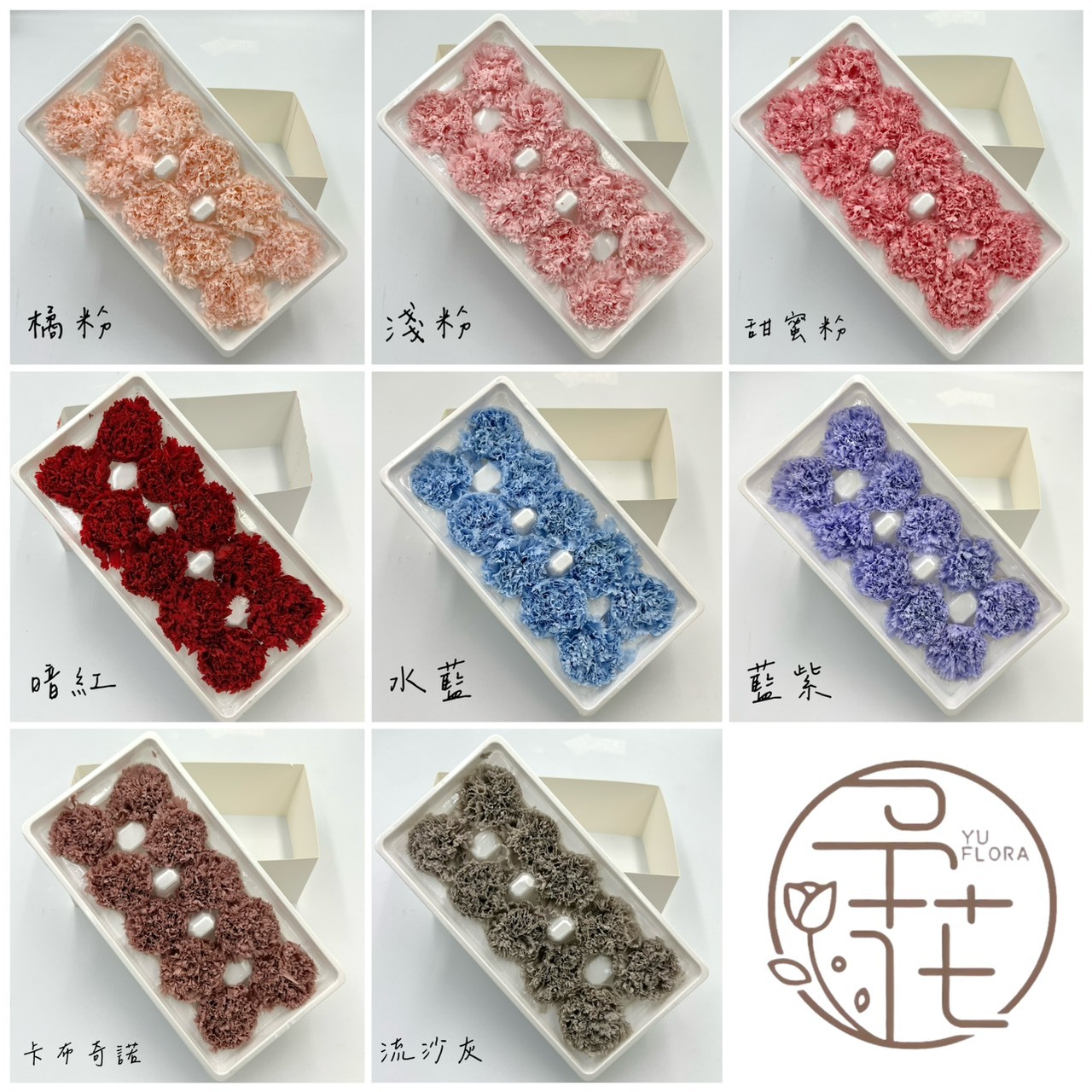 不凋康乃馨(10朵)