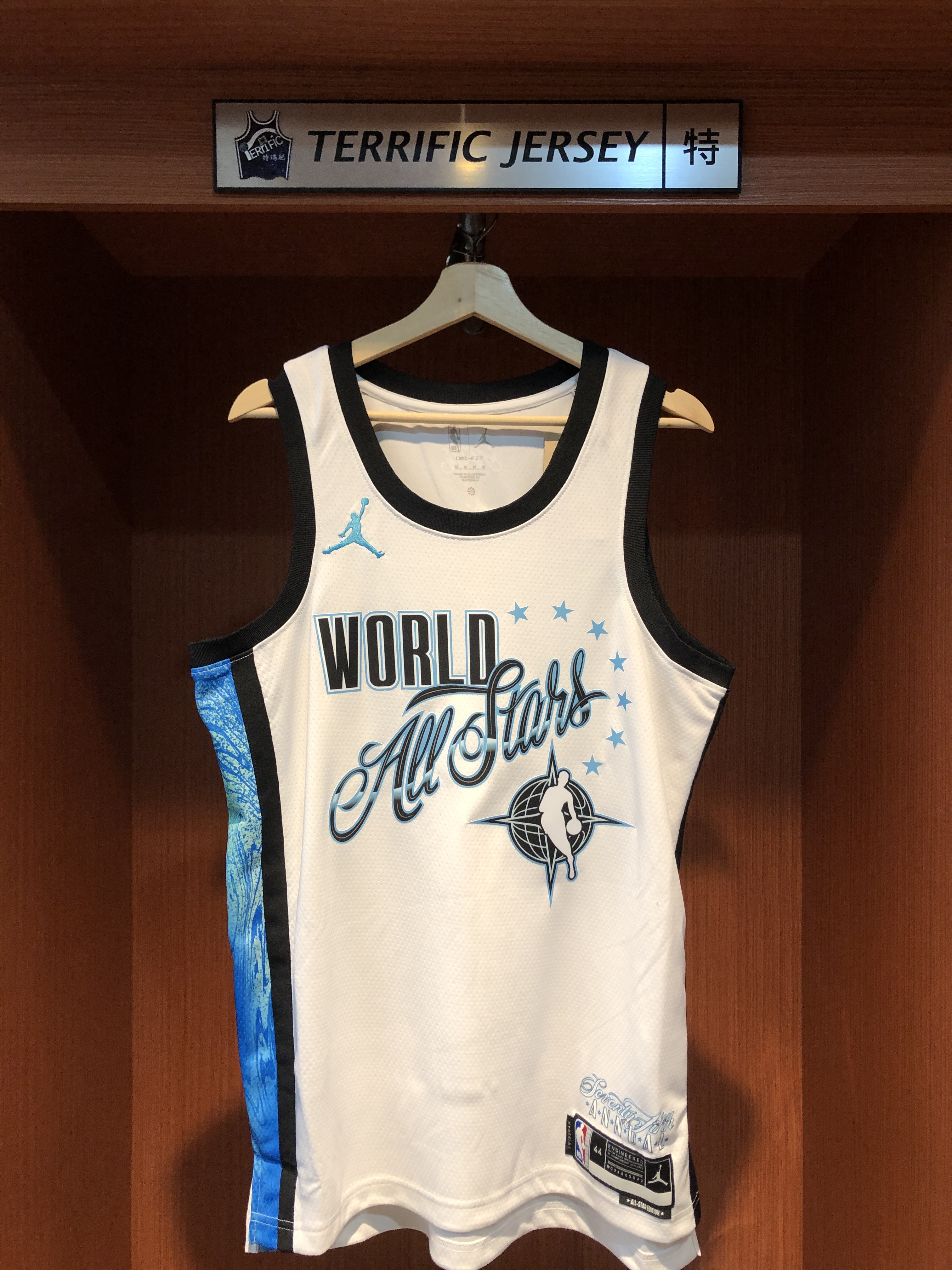 NBA球衣 Luka Doncic 25-26 明星賽白 世界隊 ASG Jordan Swingman 球迷版 熱轉印 全新