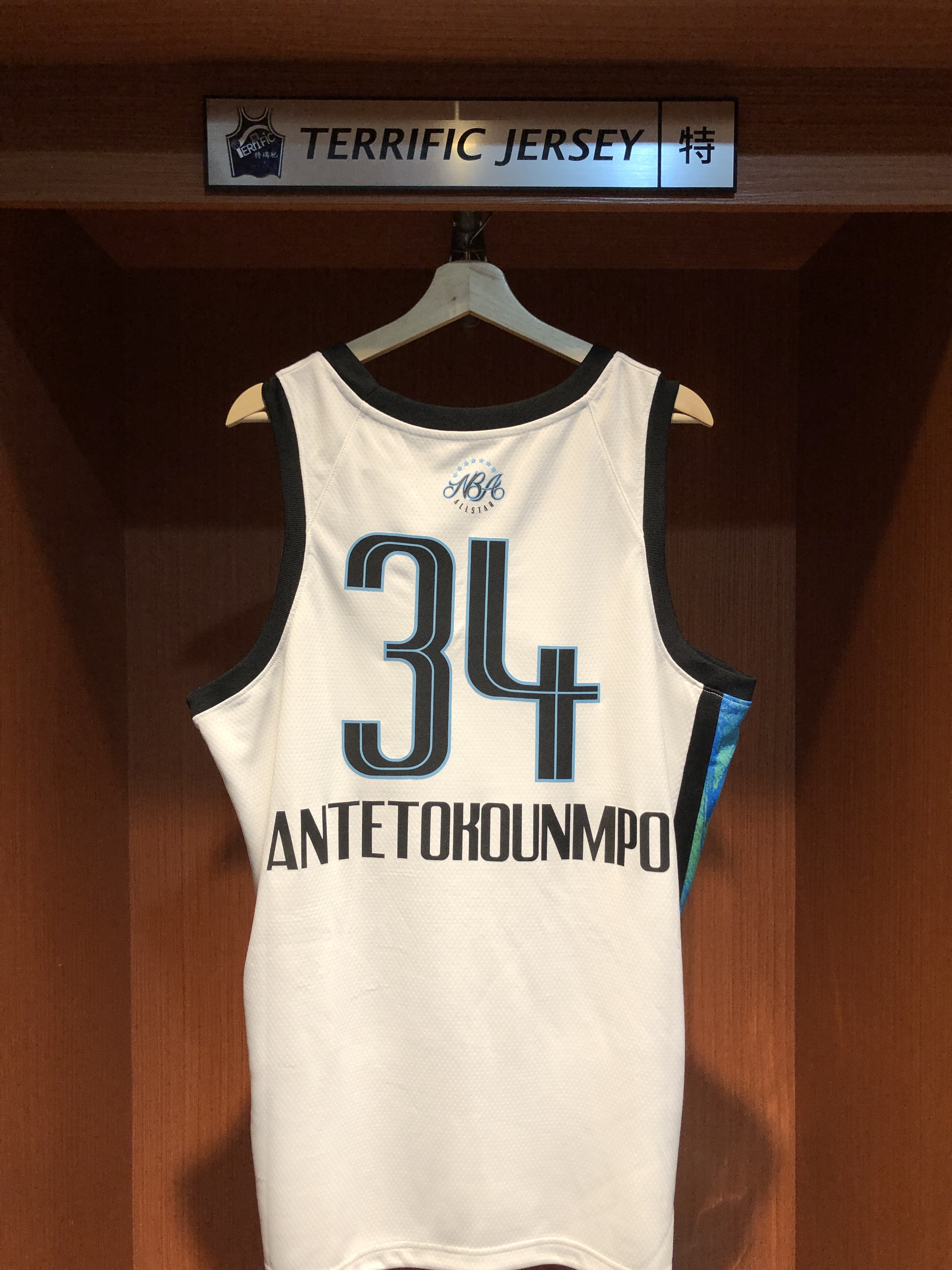 NBA球衣 Giannis Antetokounmpo 25-26 明星賽白 世界隊 ASG Jordan Swingman 球迷版 熱轉印 全新