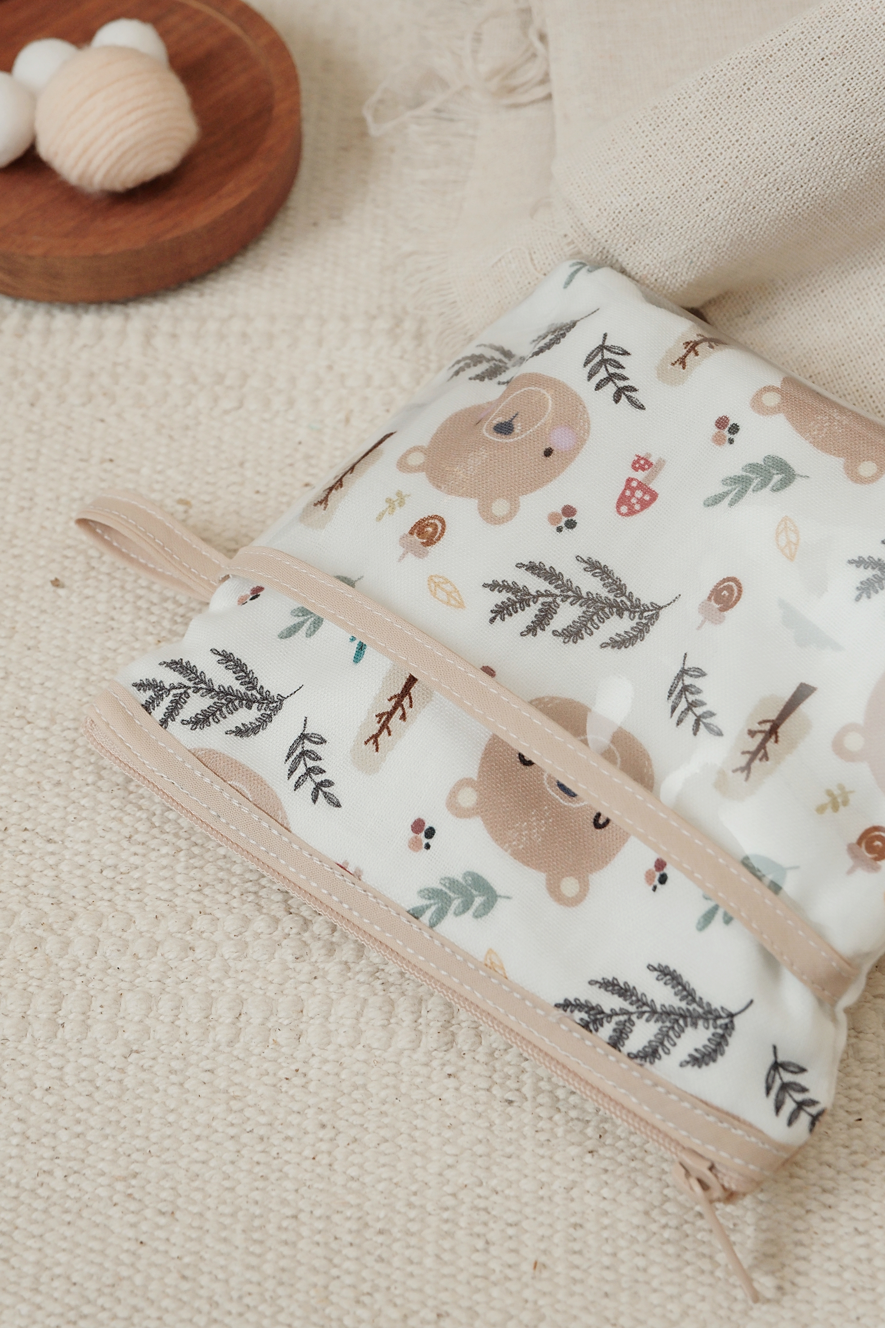 Hi Y.P store-透視照護收納包-森林棕熊