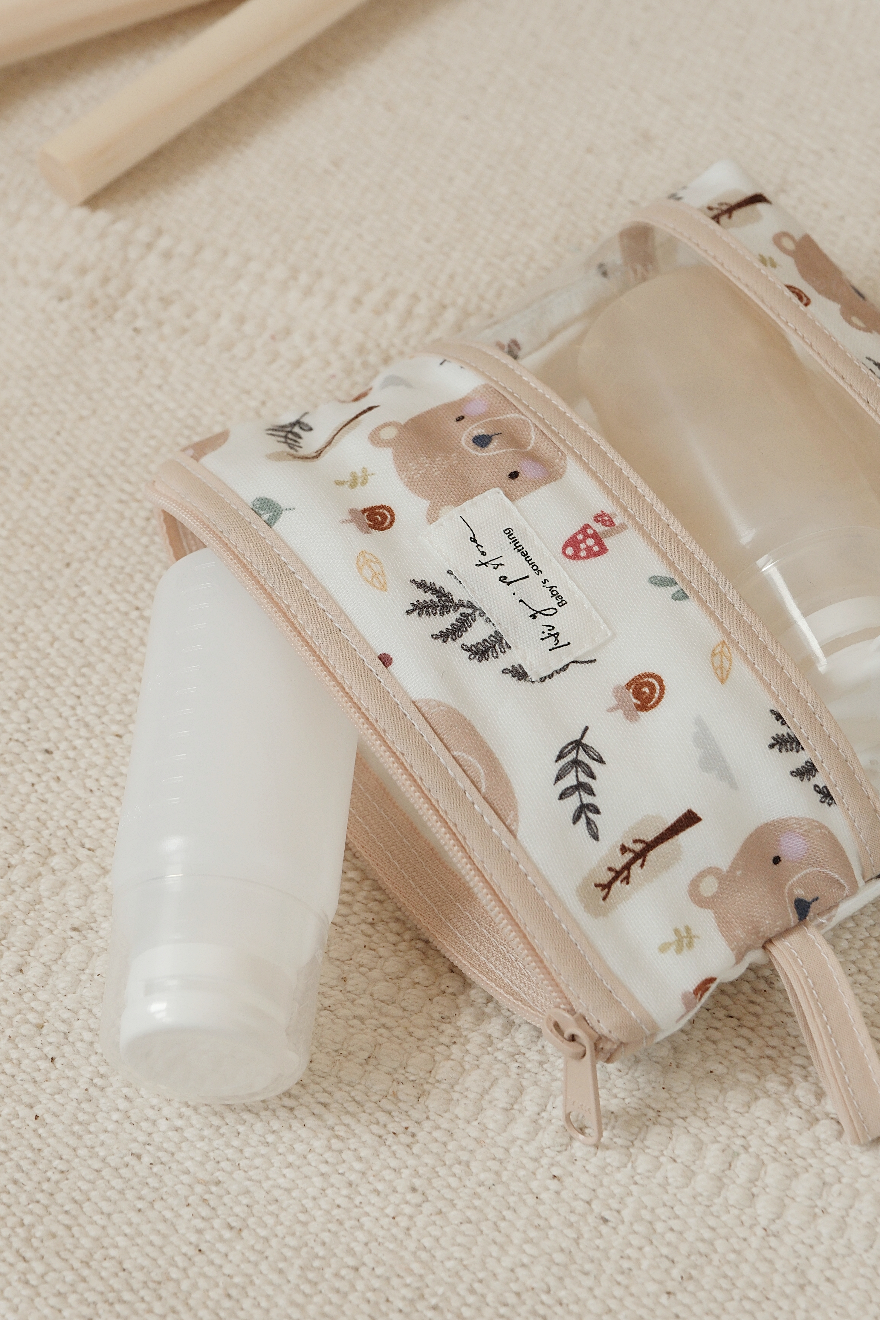 Hi Y.P store-透視照護收納包-森林棕熊