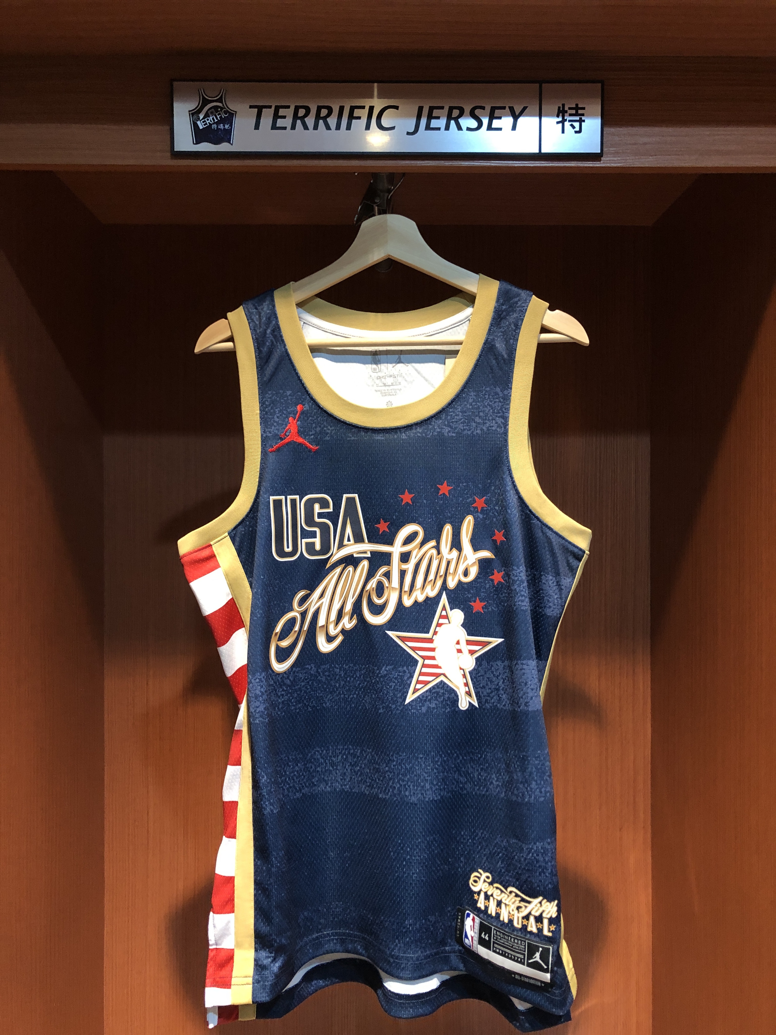 NBA球衣 Kevin Durant 25-26 明星賽深藍 美國隊 ASG Jordan Swingman 球迷版 熱轉印 全新