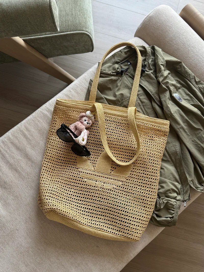 <快速出貨> Adidas Knitting 三葉草 法式編織包