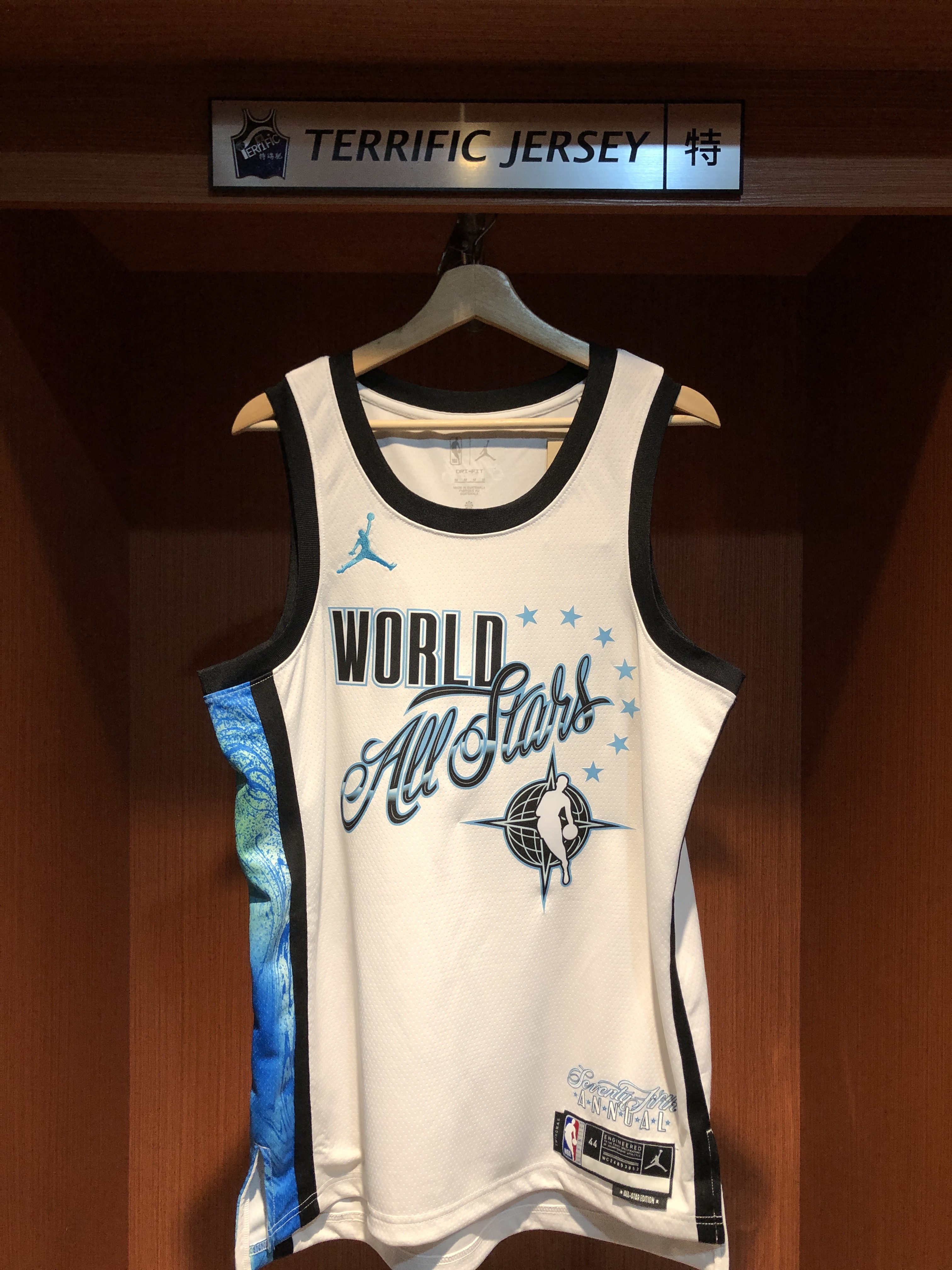 NBA球衣 Victor Wembanyama 25-26 明星賽白 世界隊 ASG Jordan Swingman 球迷版 熱轉印 全新