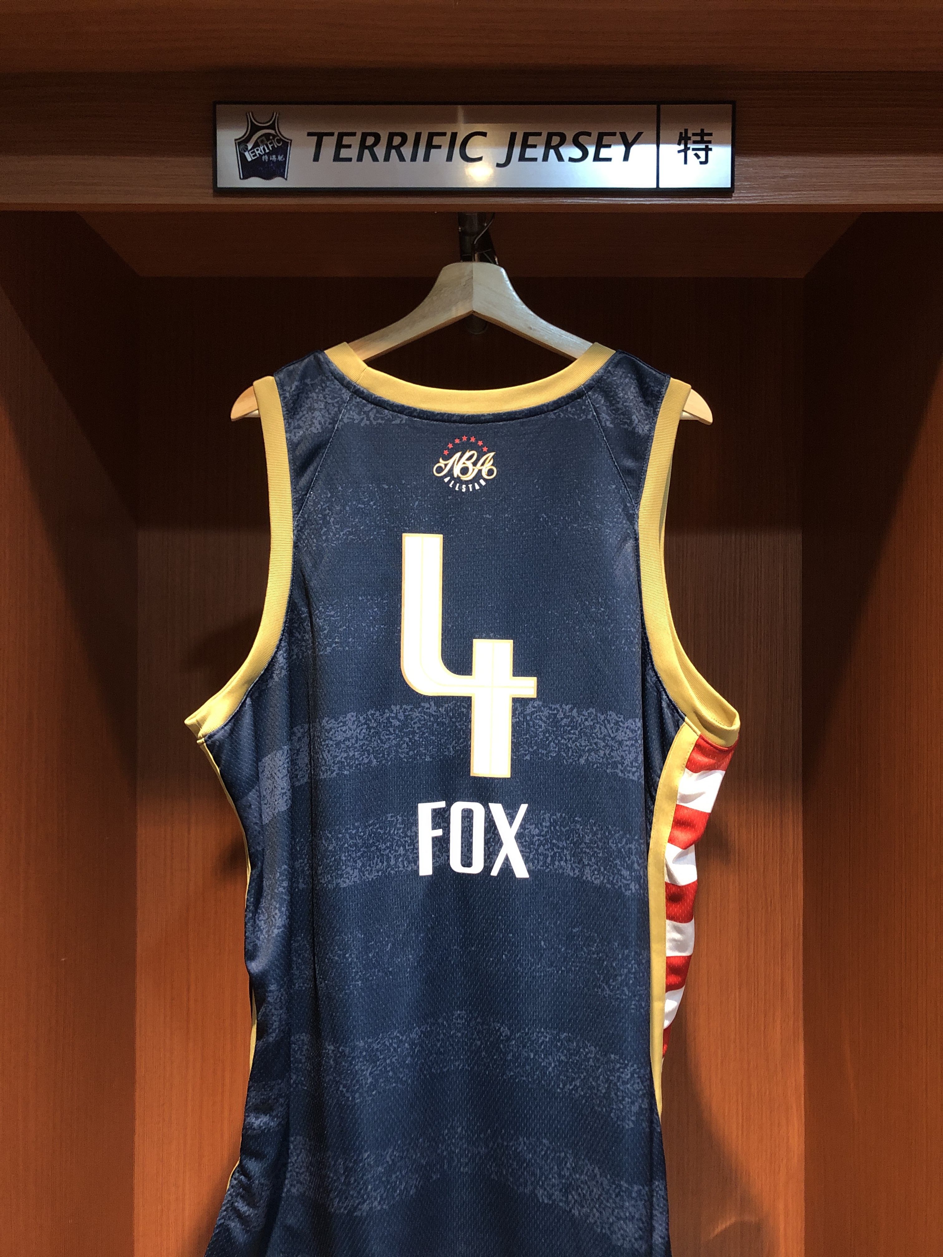 NBA球衣 De'Aaron Fox 25-26 明星賽深藍 美國隊 ASG Jordan Swingman 球迷版 熱轉印 全新