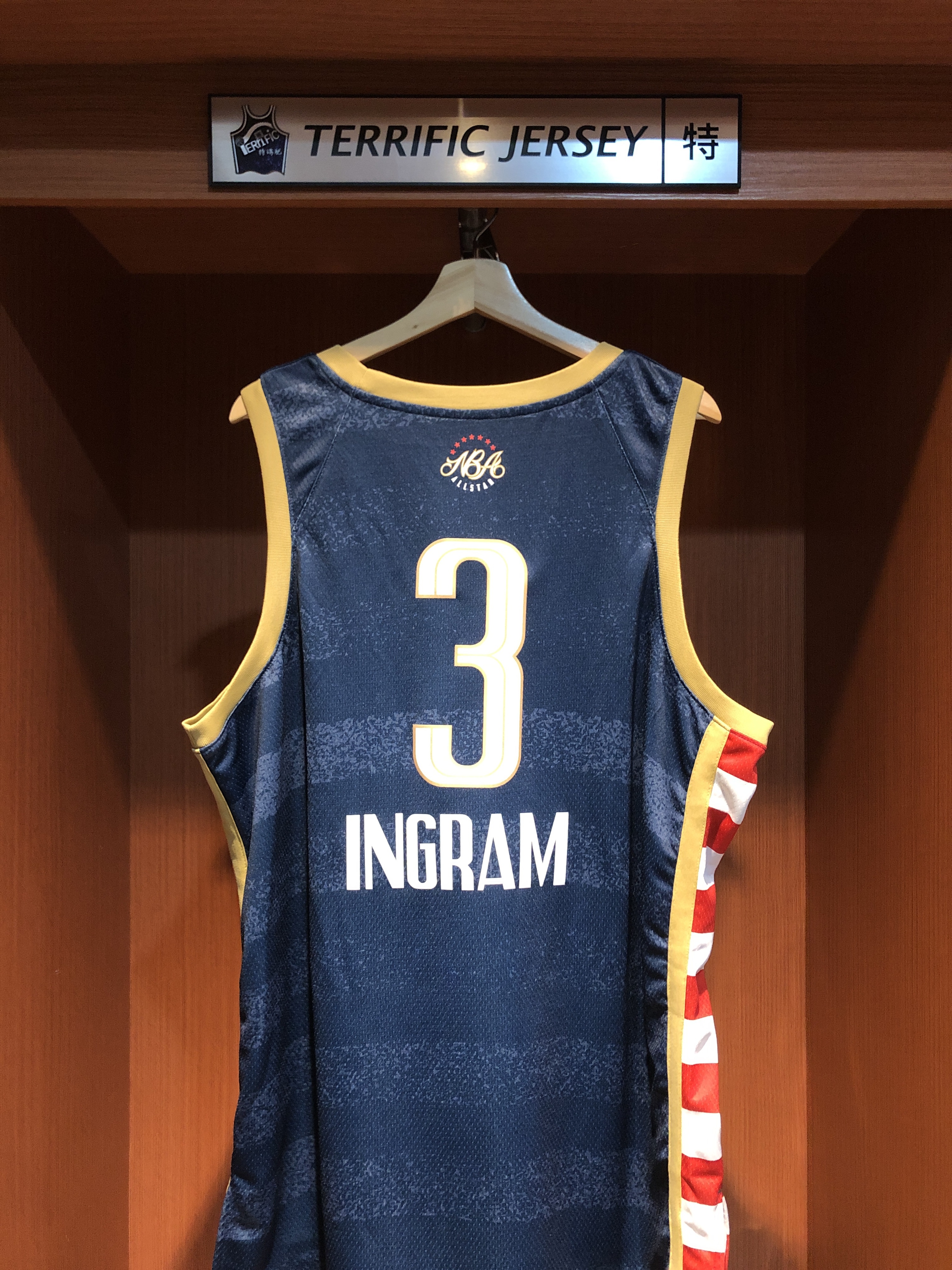 NBA球衣 Brandon Ingram 25-26 明星賽深藍 美國隊 ASG Jordan Swingman 球迷版 熱轉印 全新
