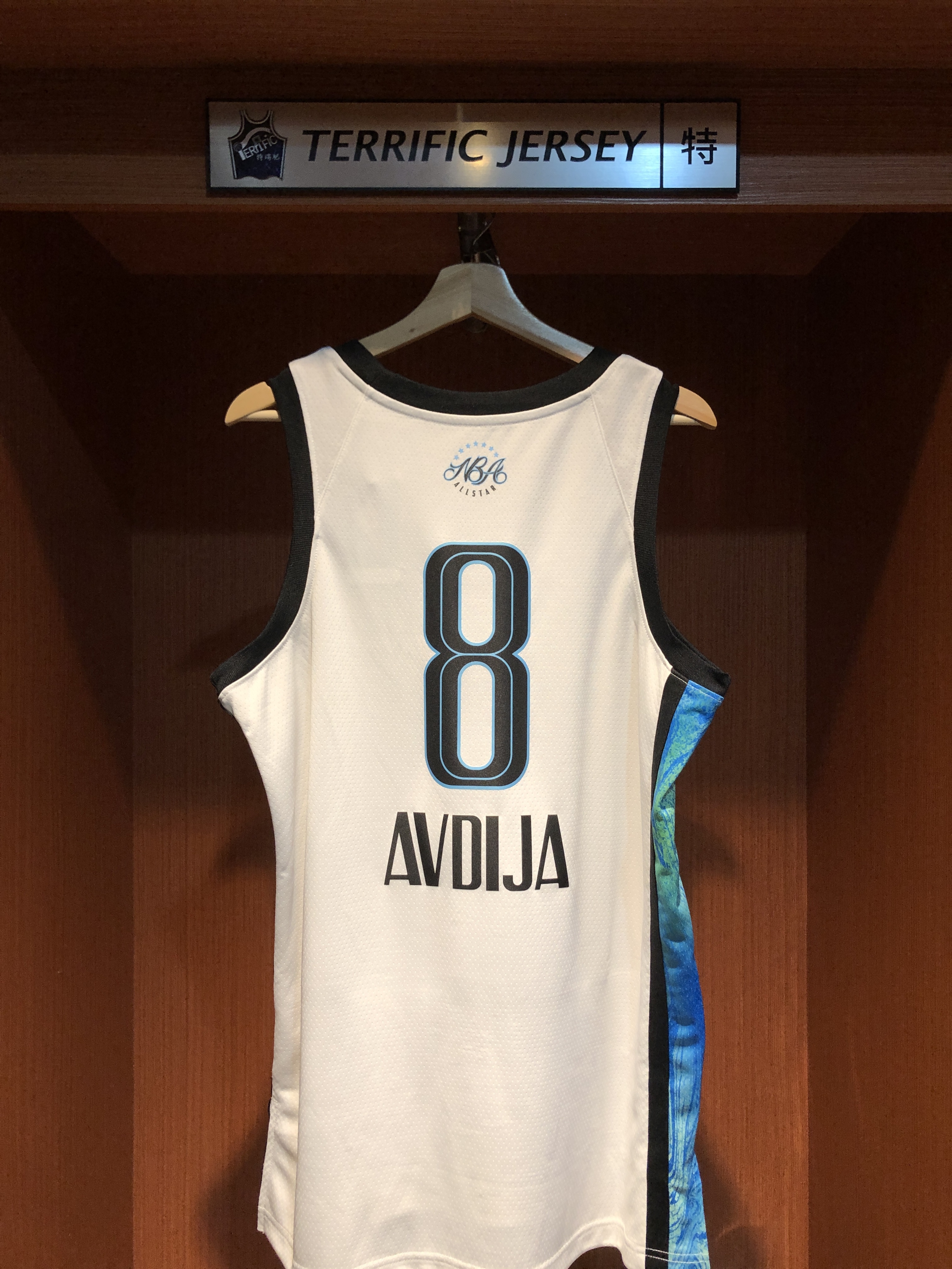 NBA球衣 Deni Avdija 25-26 明星賽白 世界隊 ASG Jordan Swingman 球迷版 熱轉印 全新