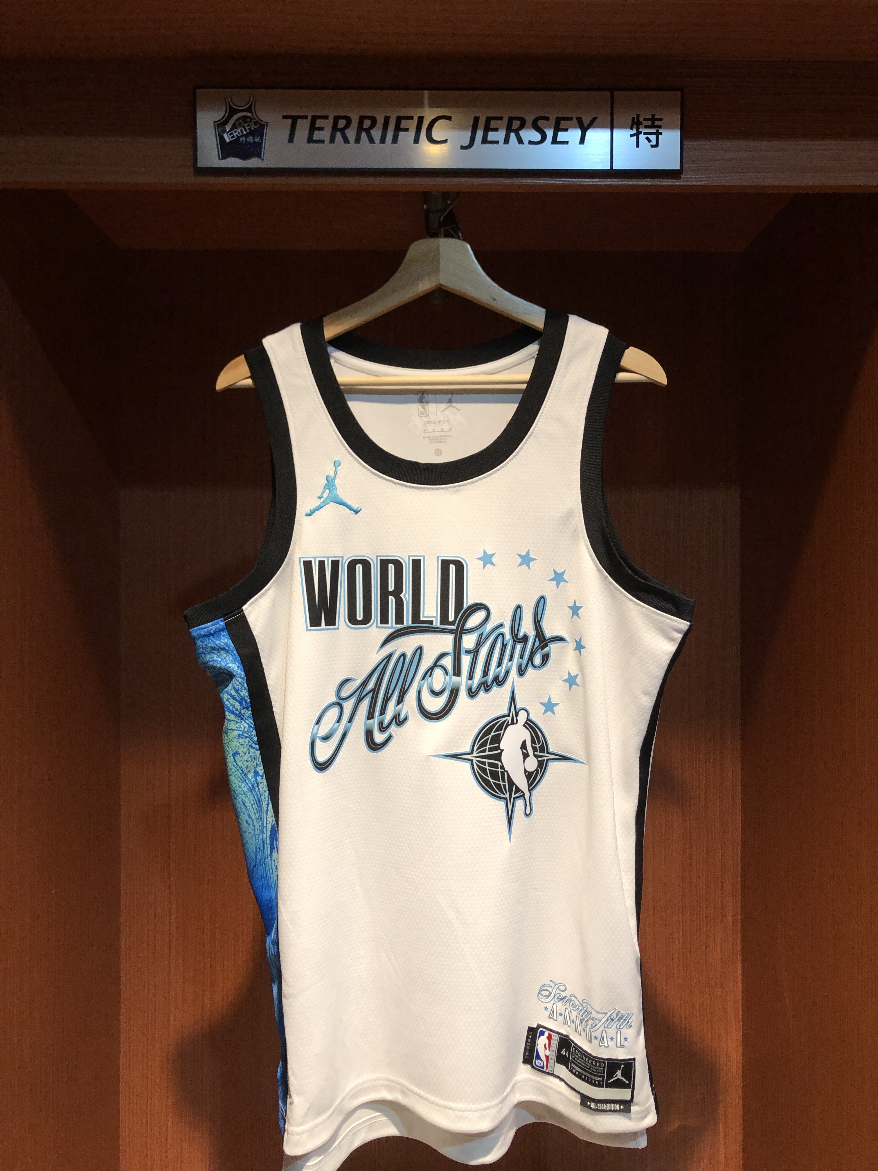 NBA球衣 Deni Avdija 25-26 明星賽白 世界隊 ASG Jordan Swingman 球迷版 熱轉印 全新