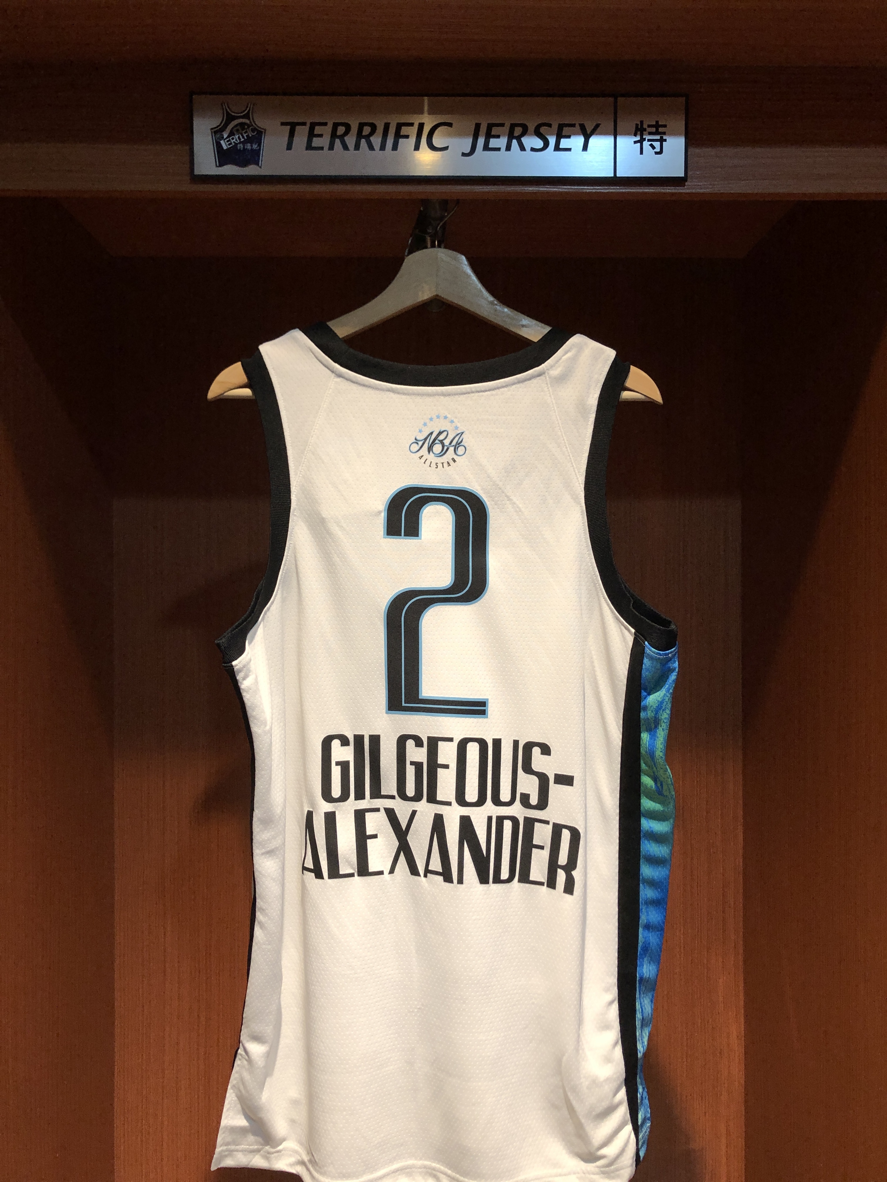 NBA球衣 Shai Gilgeous-Alexander 25-26 明星賽白 世界隊 ASG Jordan Swingman 球迷版 熱轉印 全新