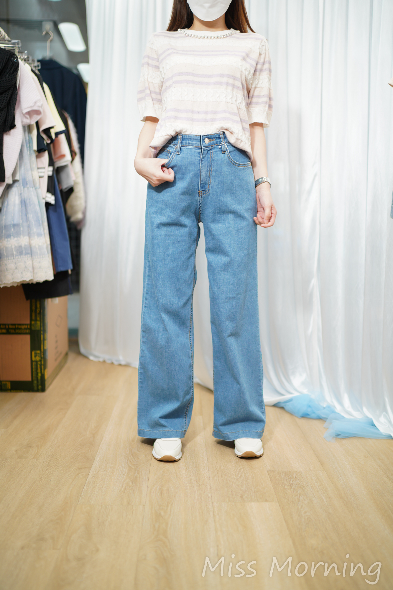 軟熟直腳Cool Jeans(34114)