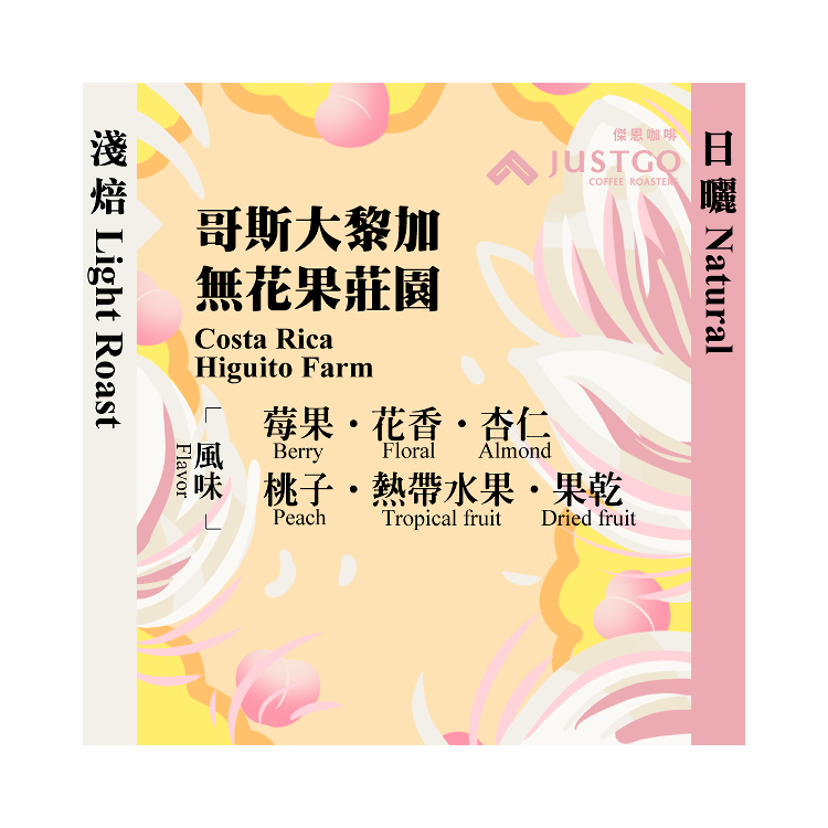 [淺焙] 哥斯大黎加 無花果莊園  [日曬]