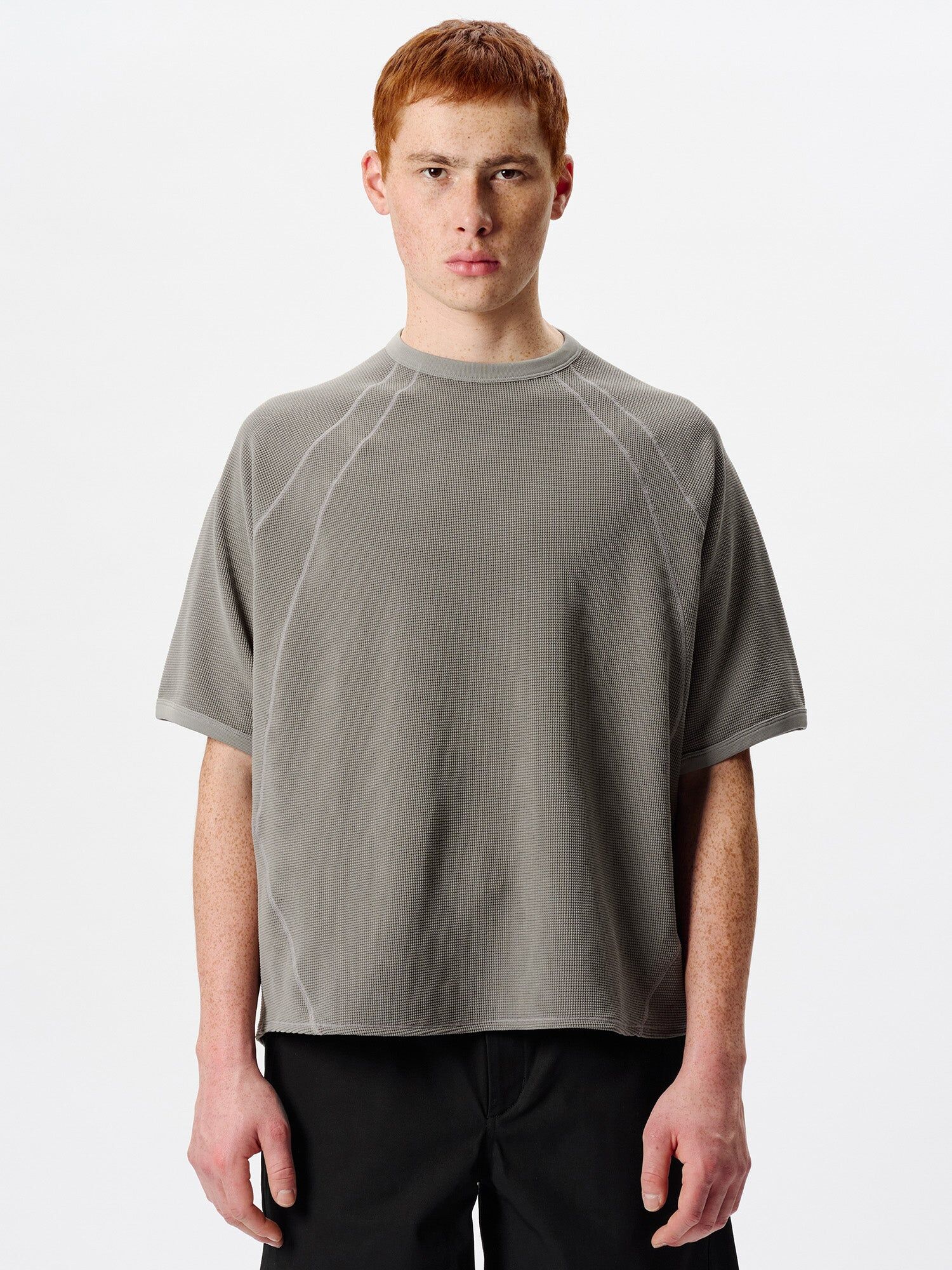 [Goldwin] Mesh WF Actinoid T-Shirt 網眼華夫格針織短袖