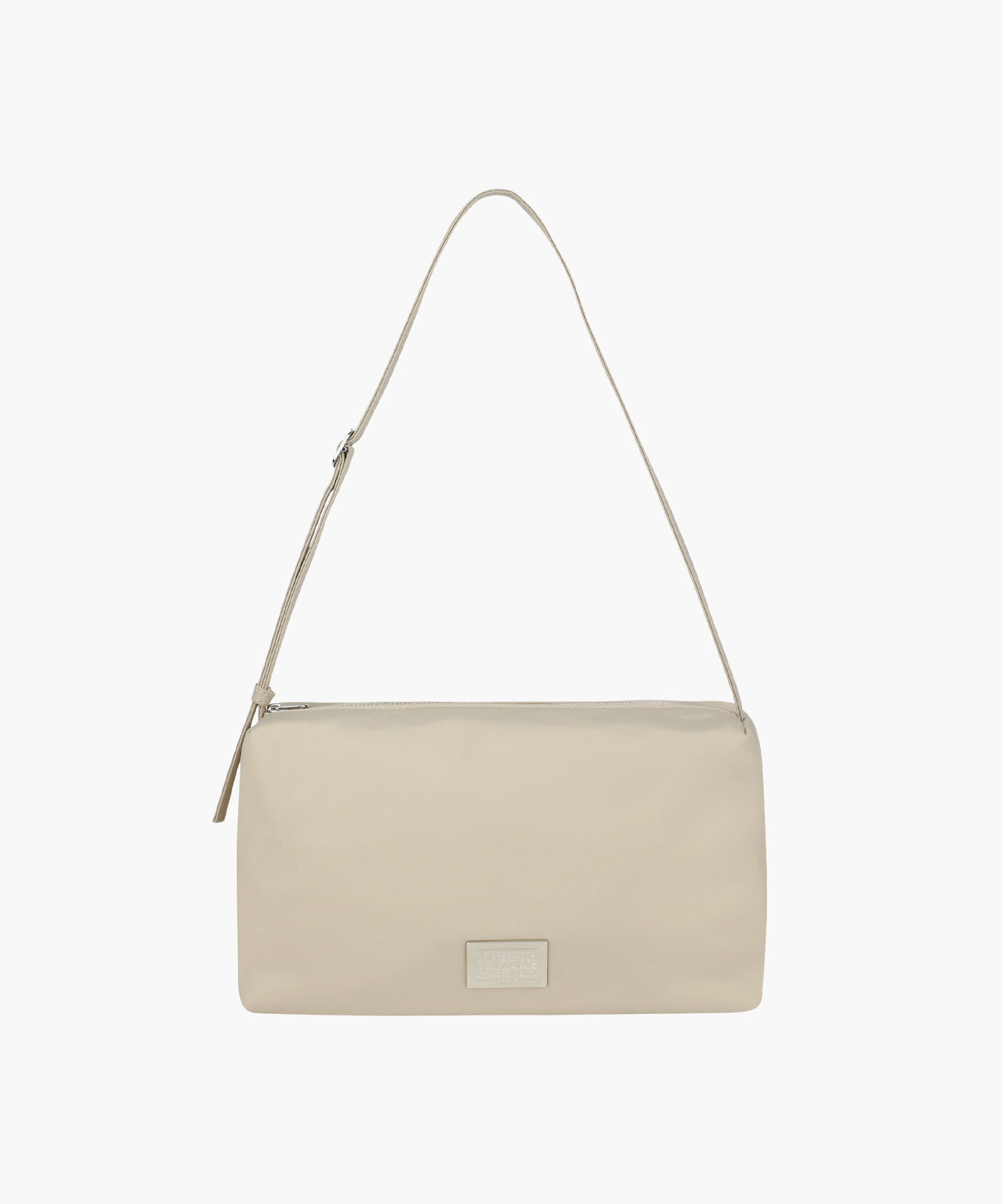 【入LIVECODE一件減至$398😱🔥！】【2026首次春夏封館😍】【MFG】CLASSIC LOGO NYLON BOX BAG (Beige/Black)