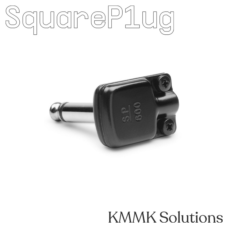 KMMK Solutions SquarePlug 扁平型 效果器 導線頭