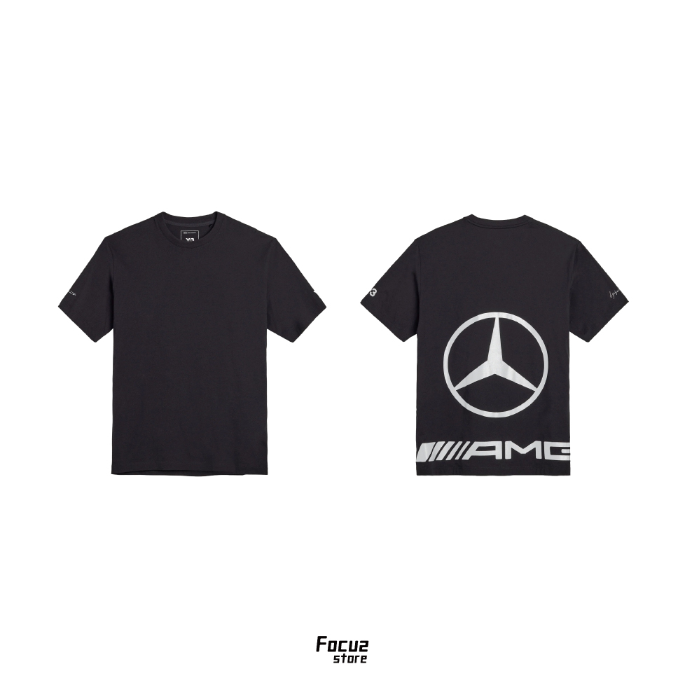 【Focus Store】預購 Y-3 x Mercedes-AMG F1 Star SS Tee "Black" 黑色 短袖