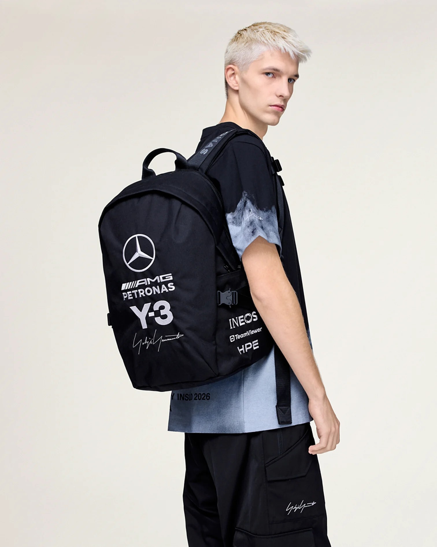【Focus Store】預購 Y-3 x Mercedes-AMG F1 Backpack "Black" 黑色 後背包