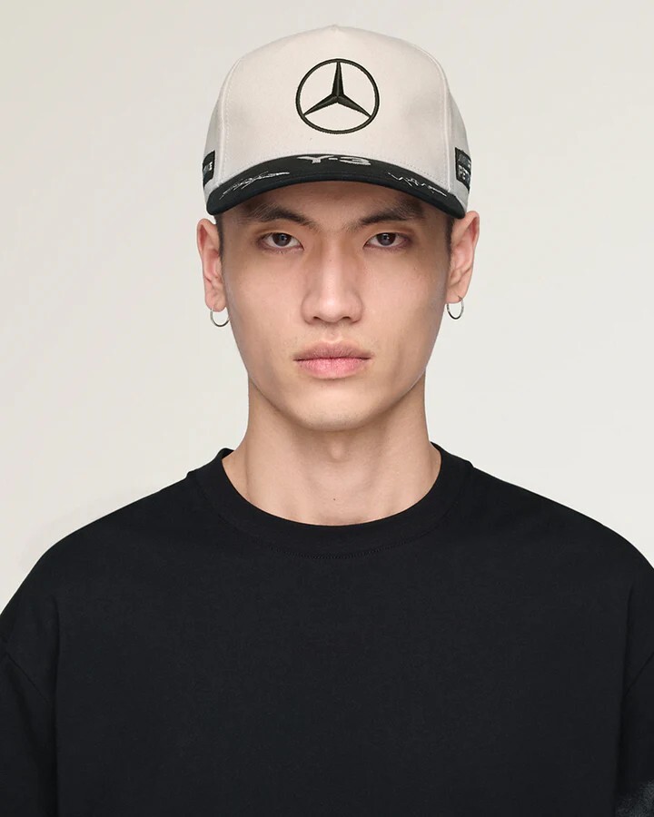 【Focus Store】預購 Y-3 x Mercedes-AMG F1 Race Cap "Black" 米黑色 老帽