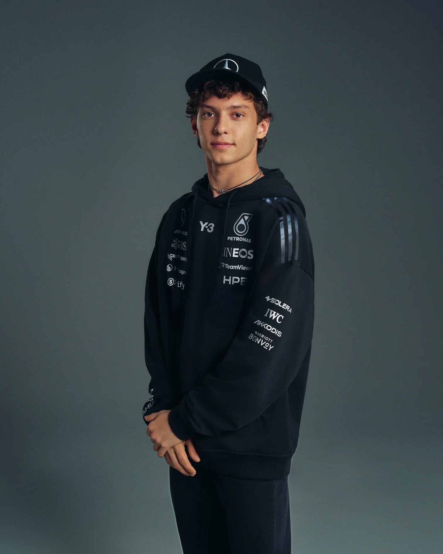 【Focus Store】預購 Y-3 x Mercedes-AMG F1 Team Hoodie "Black" 黑色 連帽衛衣