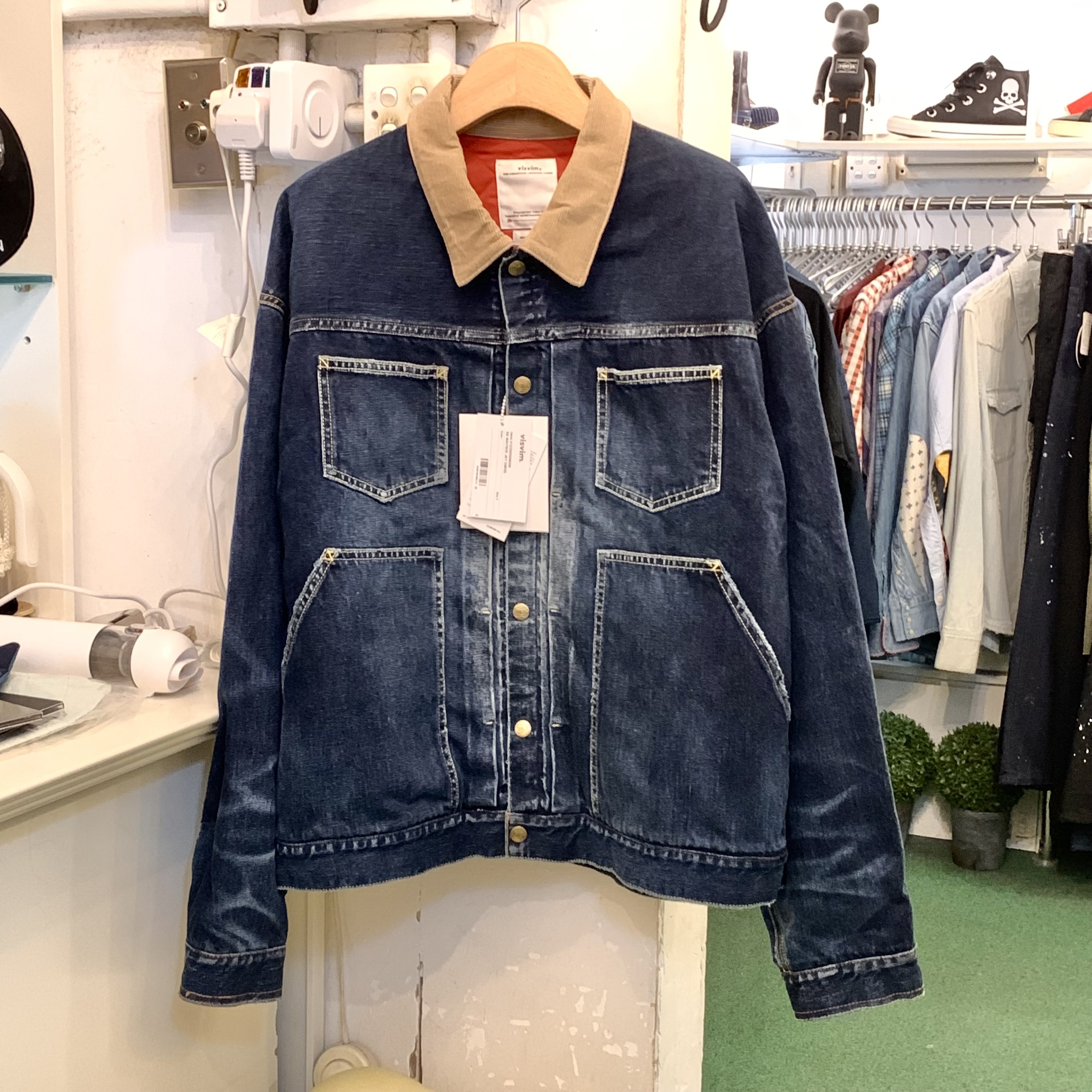 LAST SALE: VISVIM SOCIAL SCULPTURE WAYSEE JACKET DMGD - SIZE 3 IN STOCK NOW (現貨發售中)