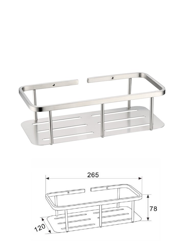 H1A-6400平底四角籃