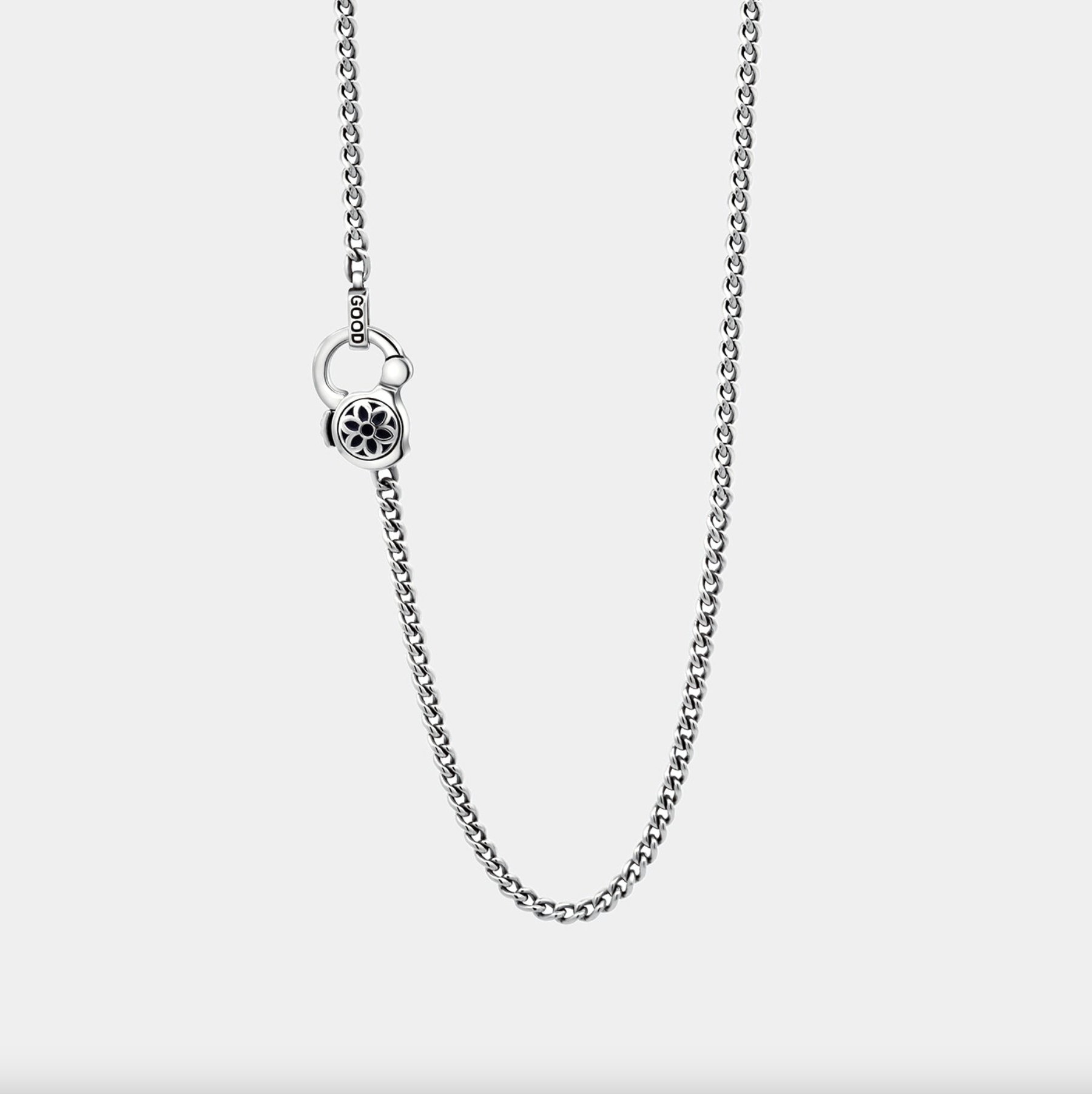 CURB CHAIN NECKLACE - 4A