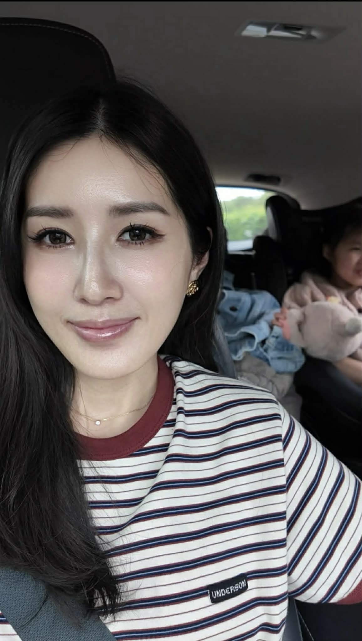 PA17 Miu Miu 風復古拼色條紋短袖T