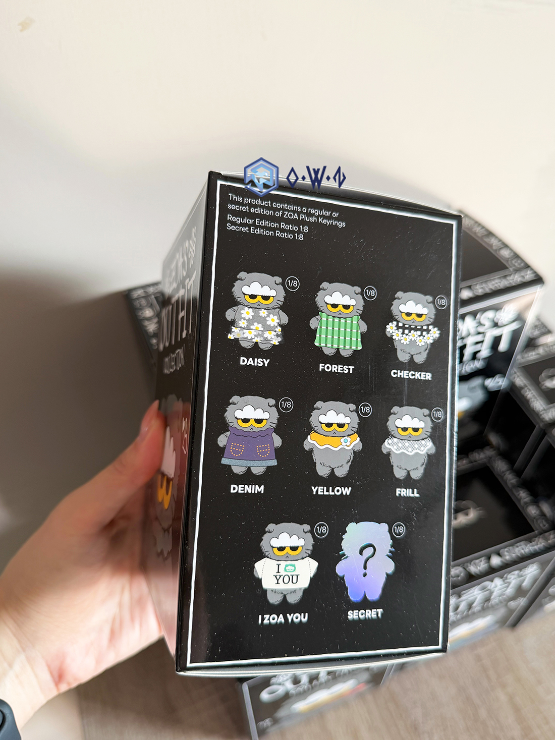 【OWN】Zo&Friend 週邊 吊飾娃 娃娃 玩偶 盲盒 收藏 配件 共8款 隨機 ZOA貓貓 GD 權志龍 G Dragon