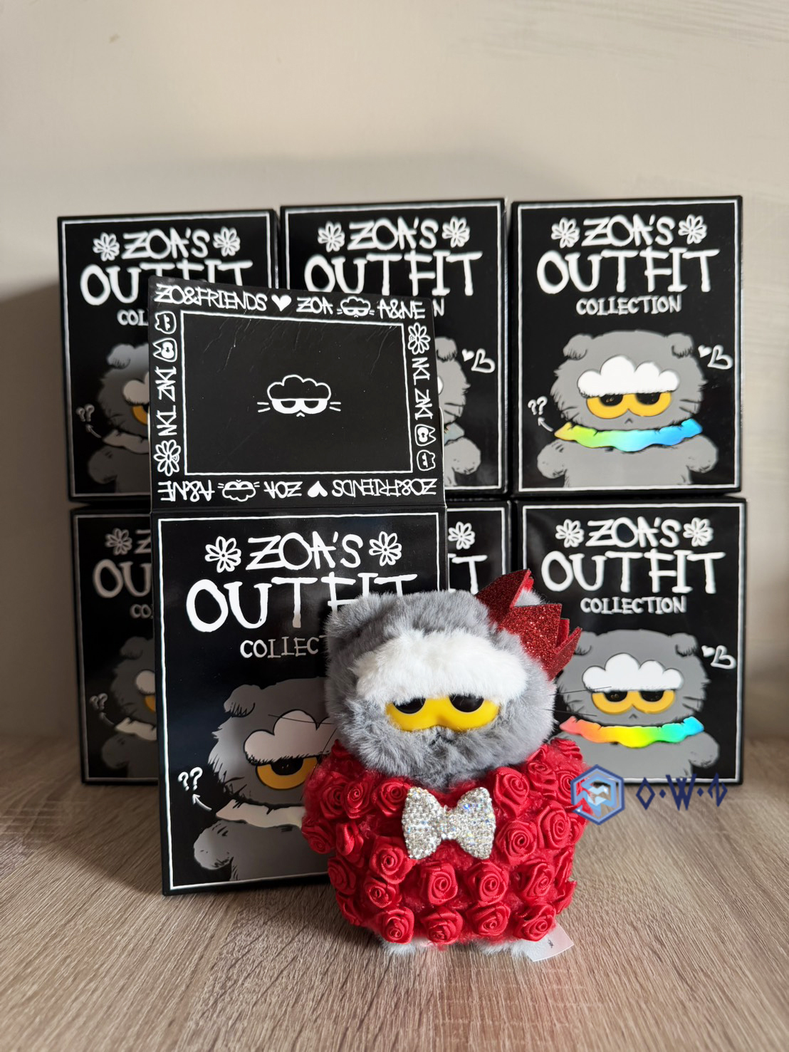 【OWN】Zo&Friend 週邊 吊飾娃 娃娃 玩偶 盲盒 收藏 配件 共8款 隨機 ZOA貓貓 GD 權志龍 G Dragon